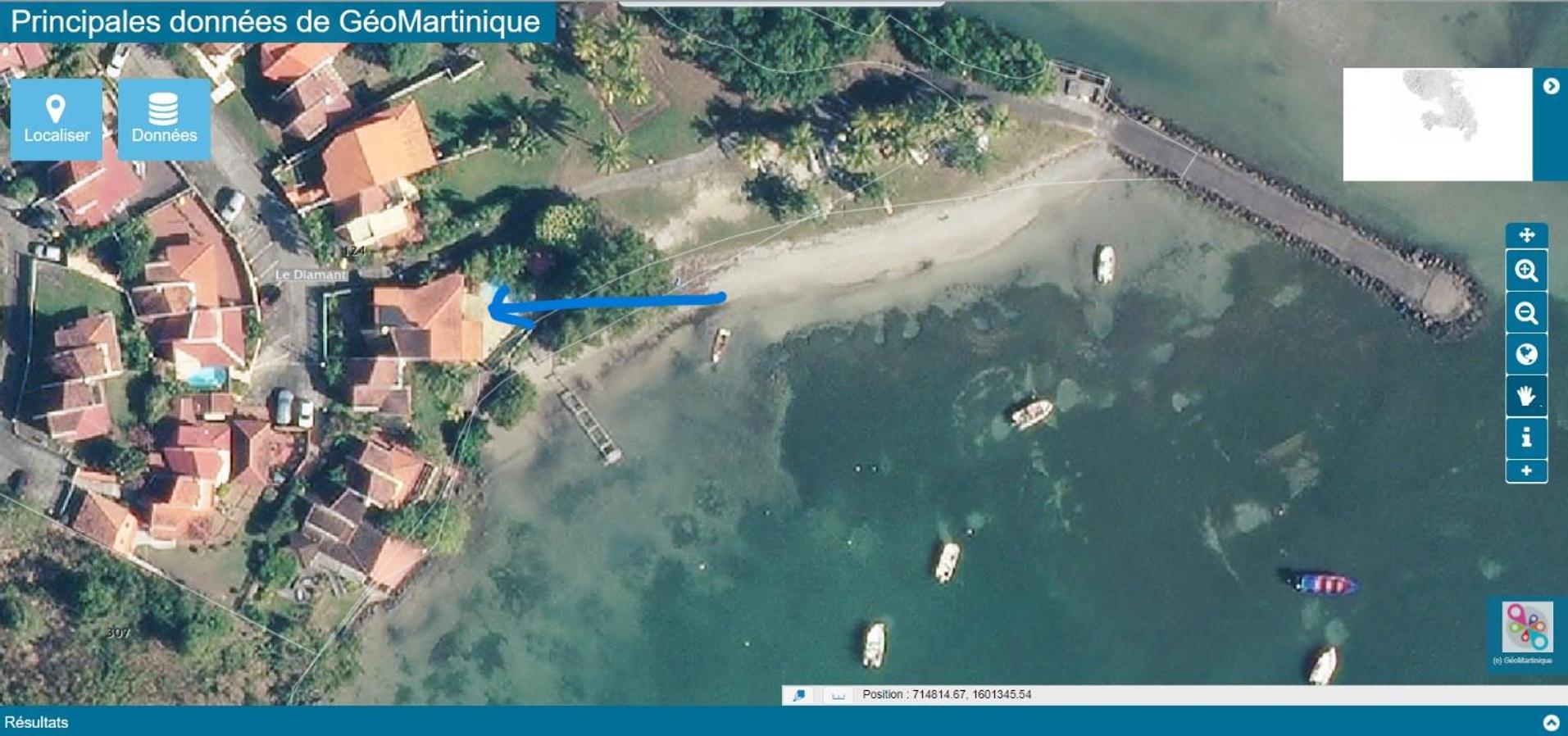 45 Villa la Cherry bord de mer view 2