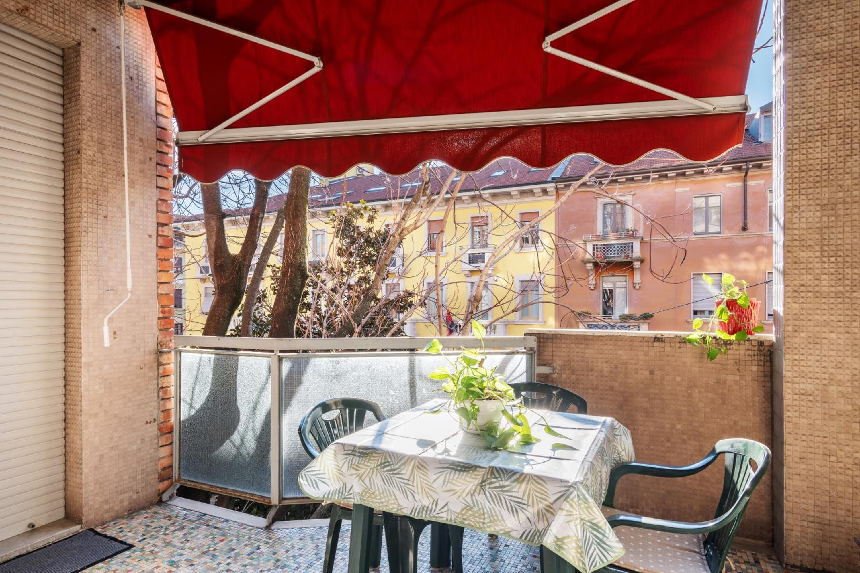 Il bilocale con terrazzo dei Marchesi