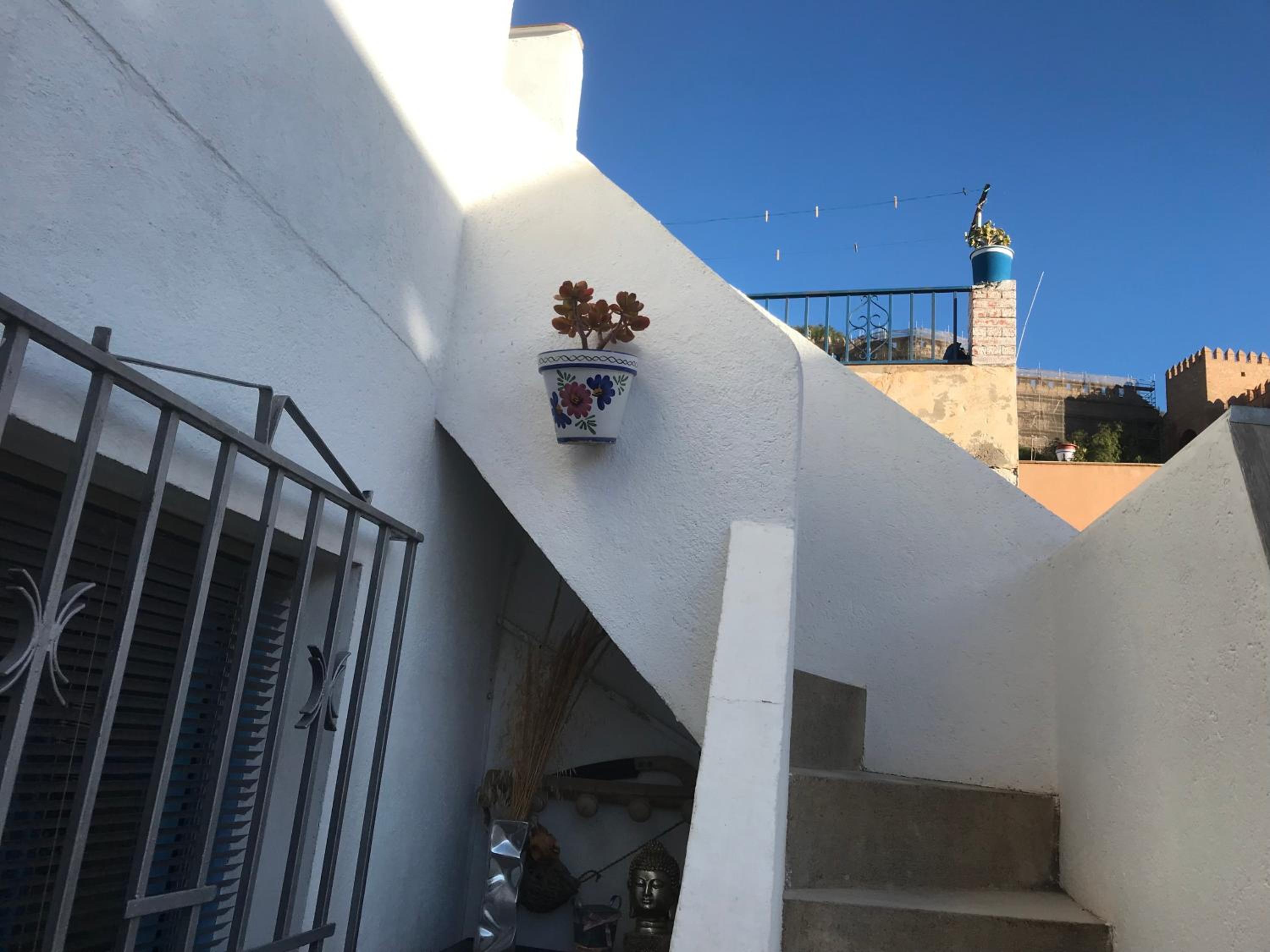 Casita entera la paloma bonita mirador vista a 360 grados - hasta 5 personas en el casco antiguo la médina centro almeria bajo alcazaba terraza buena vista