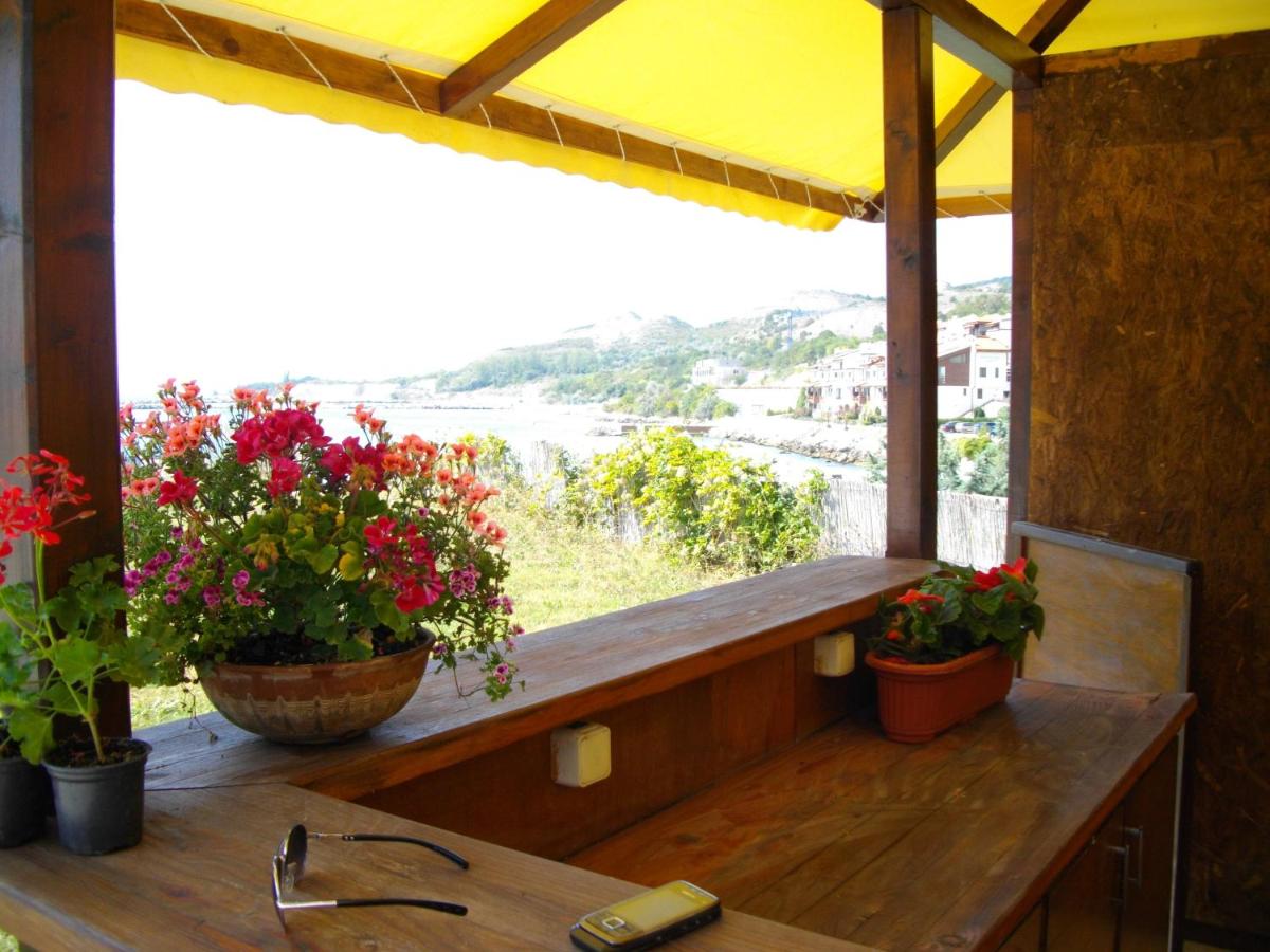 outdoor BBQ area