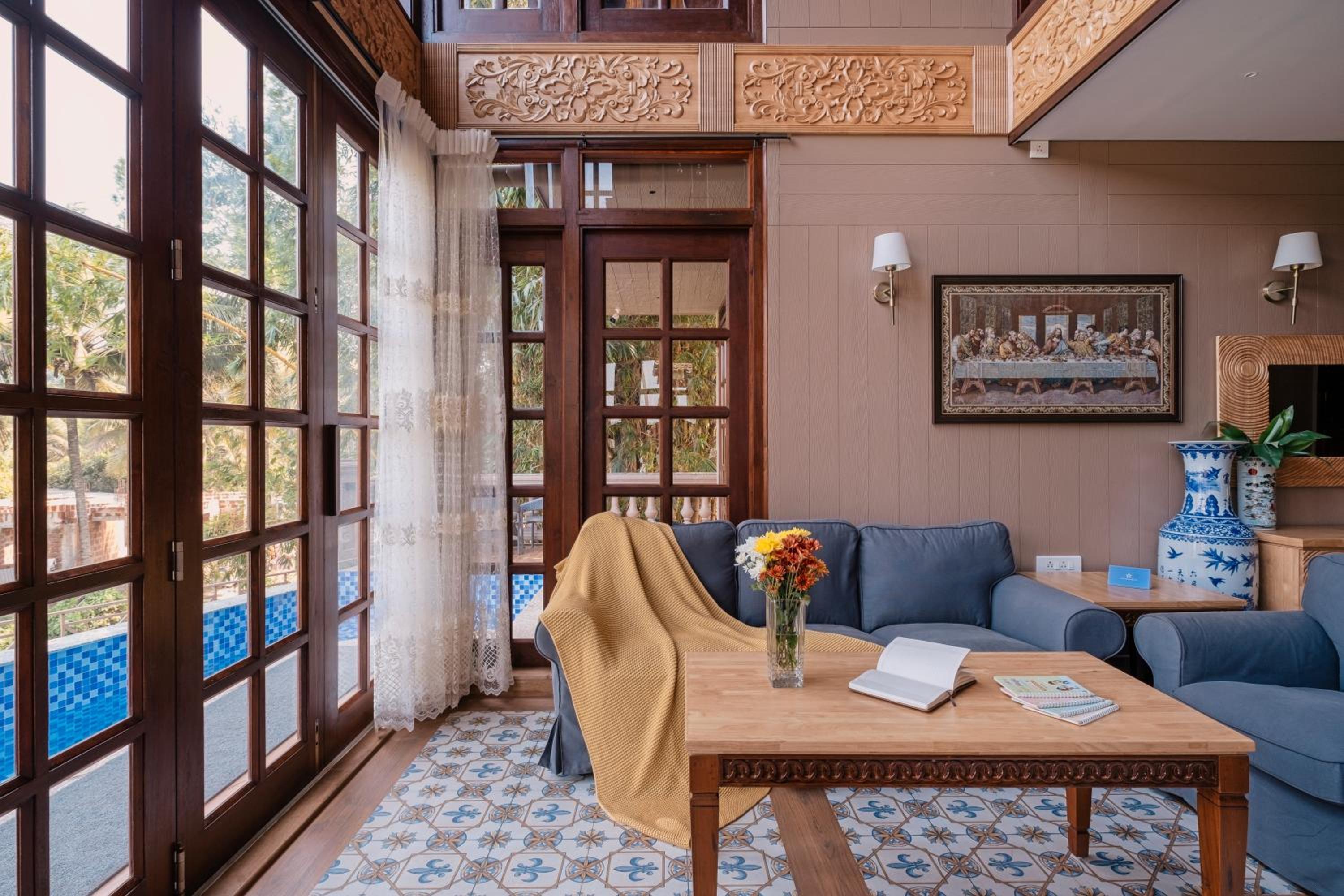 SaffronStays Tudor San Ann - 5BR Candolim villa with infinity pool, lift & sunrise-view rooms near beach view 4