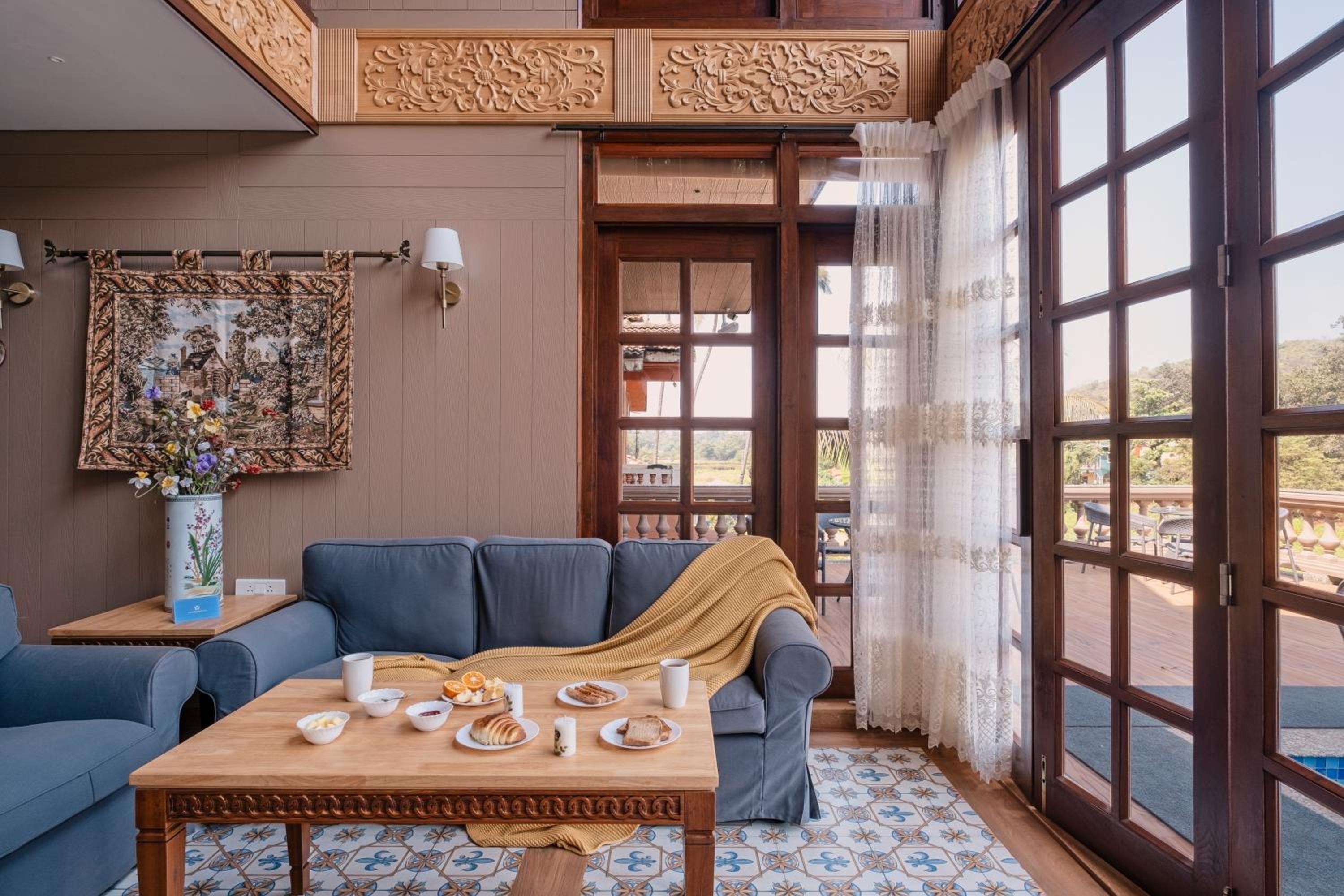 SaffronStays Tudor San Ann - 5BR Candolim villa with infinity pool, lift & sunrise-view rooms near beach view 5