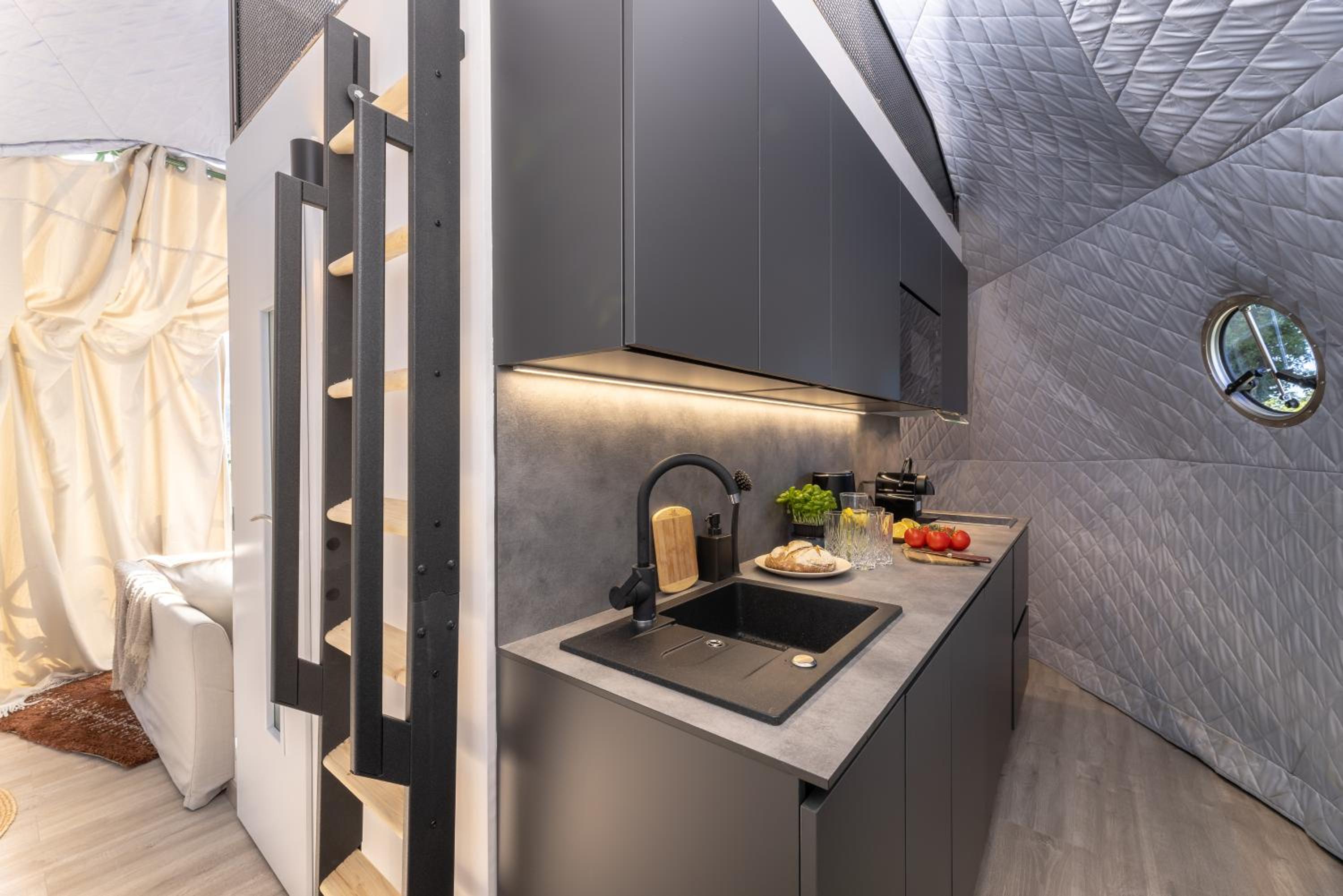 Unique Escape Glamping in the Heart of Prague with Hot Tub and Vysehrad Castle View