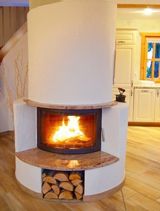 Ferienhaus Sonnenblick Entspannung mit Sauna Kamin und Balkon