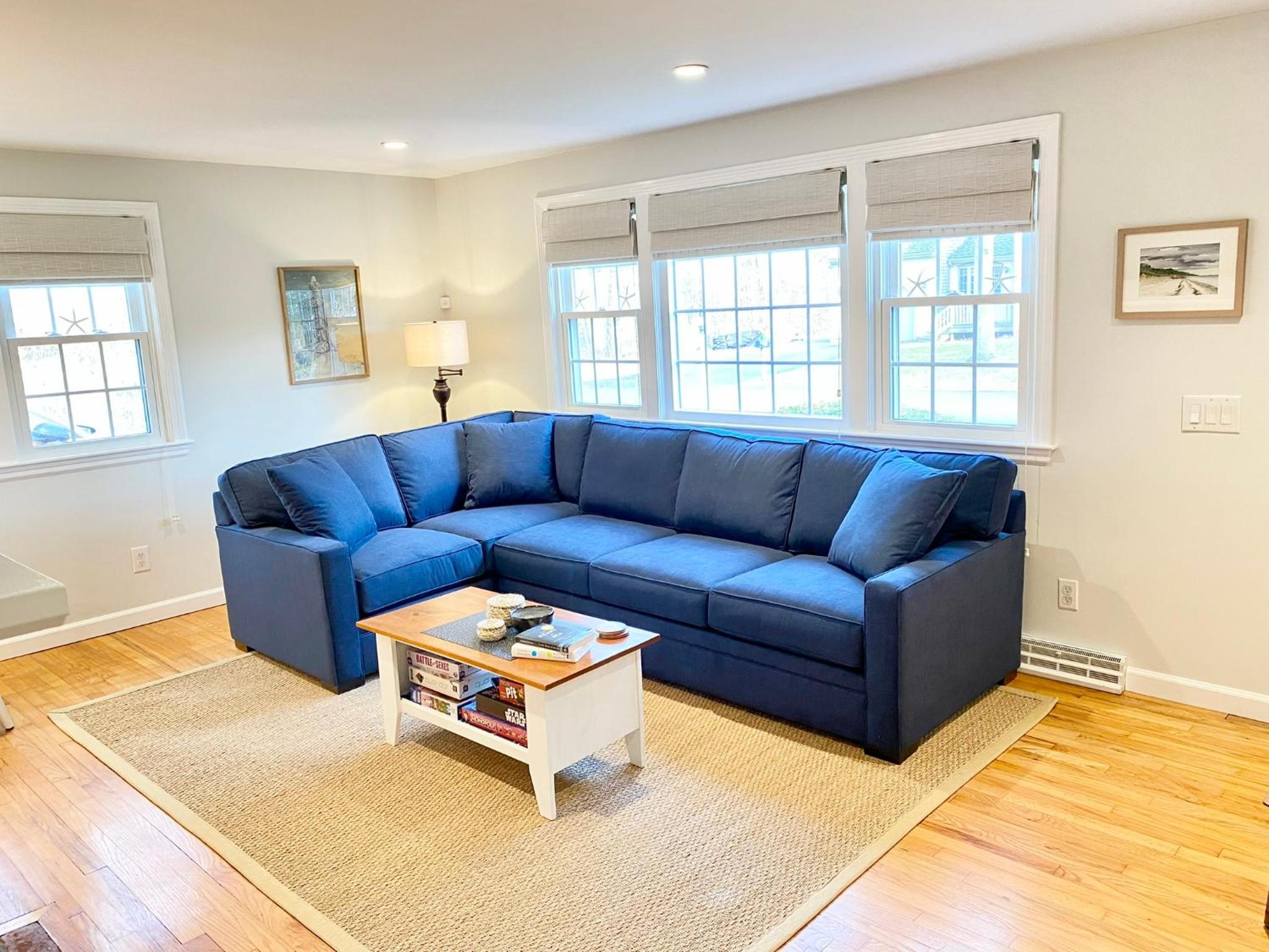 3BR House; 5 min drive to Mayflower Beach view 3
