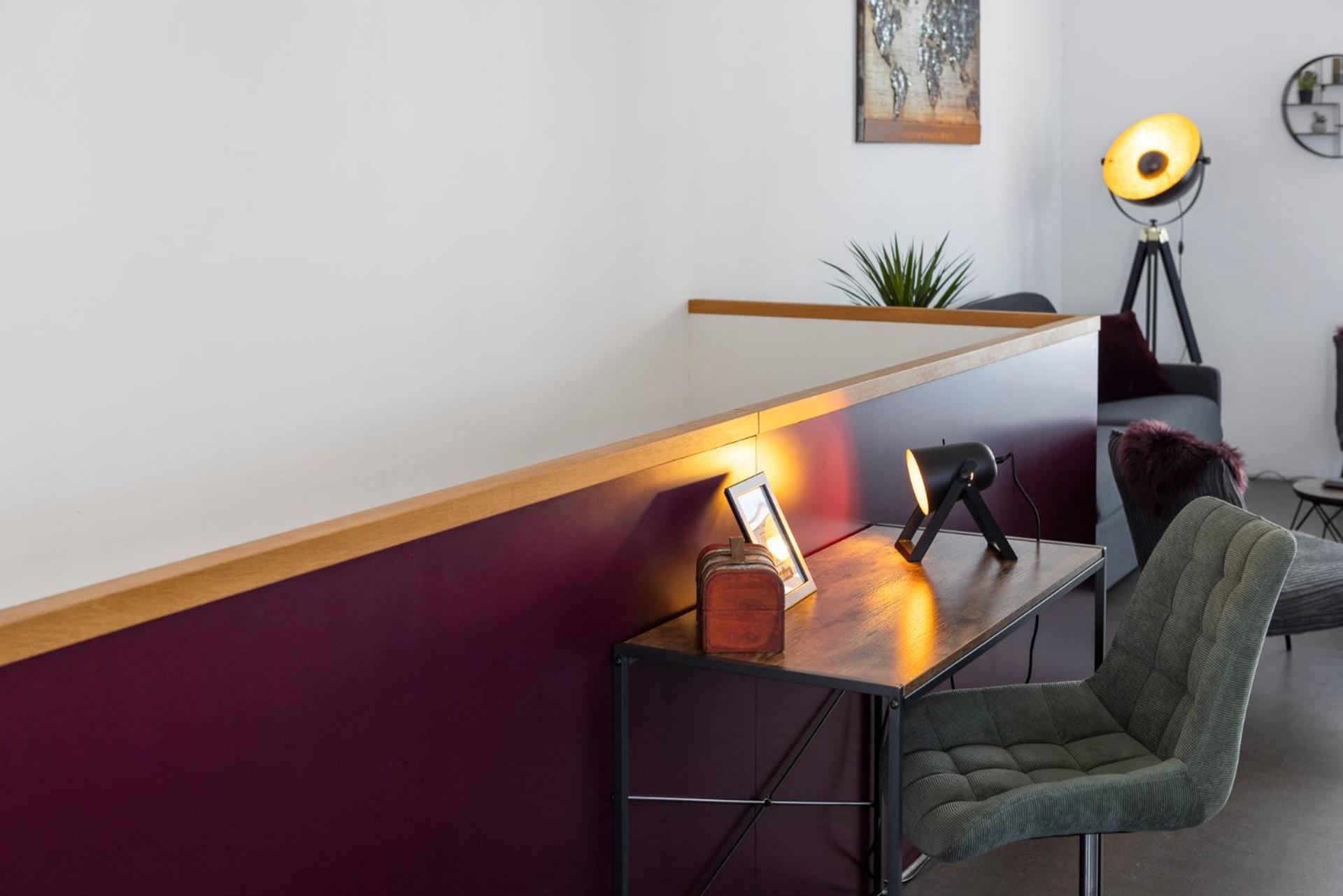 Casa Milla-Zentrales, modernes Loft in Langenthal -am Fluss mit Balkon, Parkplatz und grosser Küche