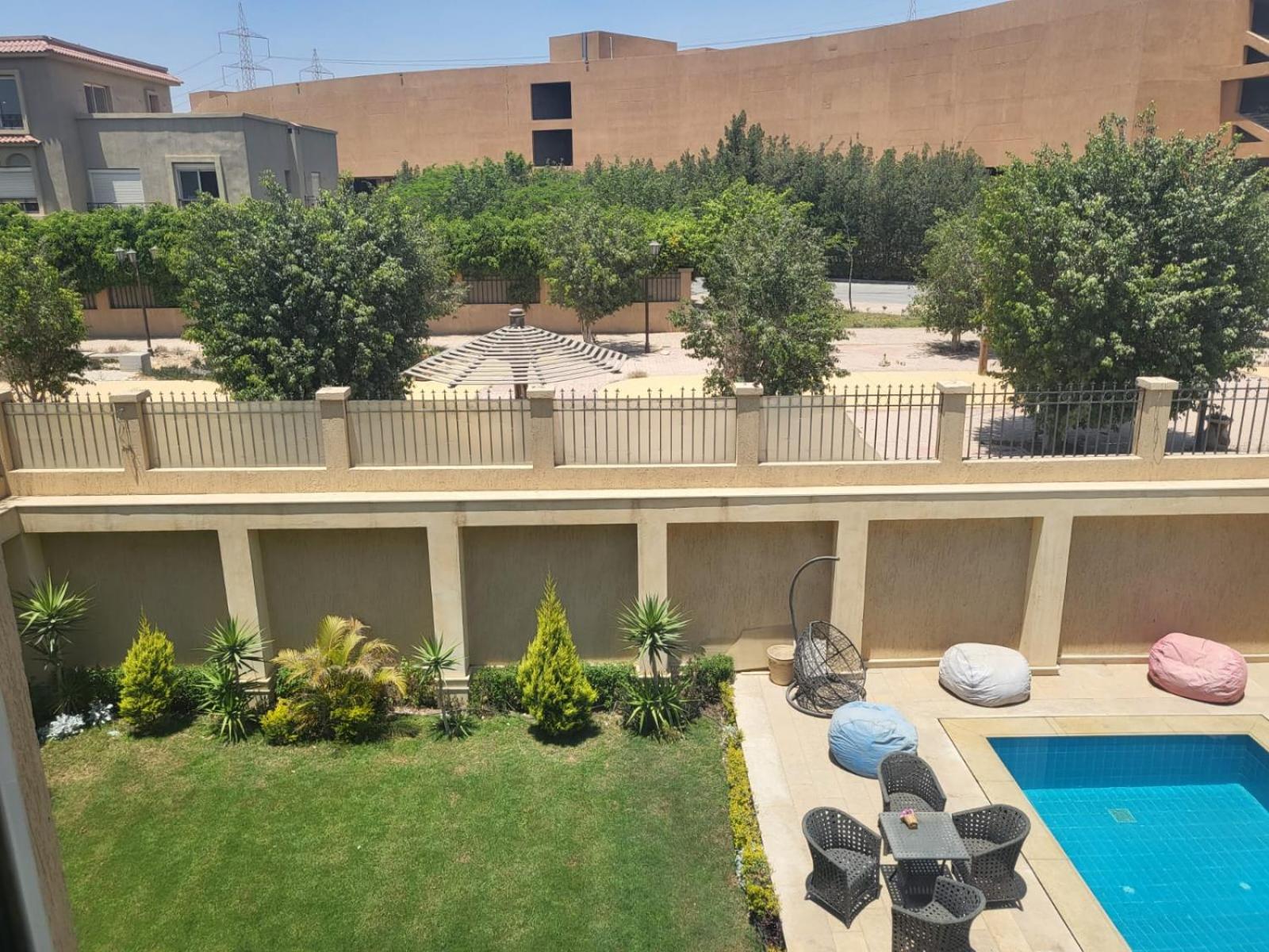 five chambers Villa in compound infront of Egypt Mall