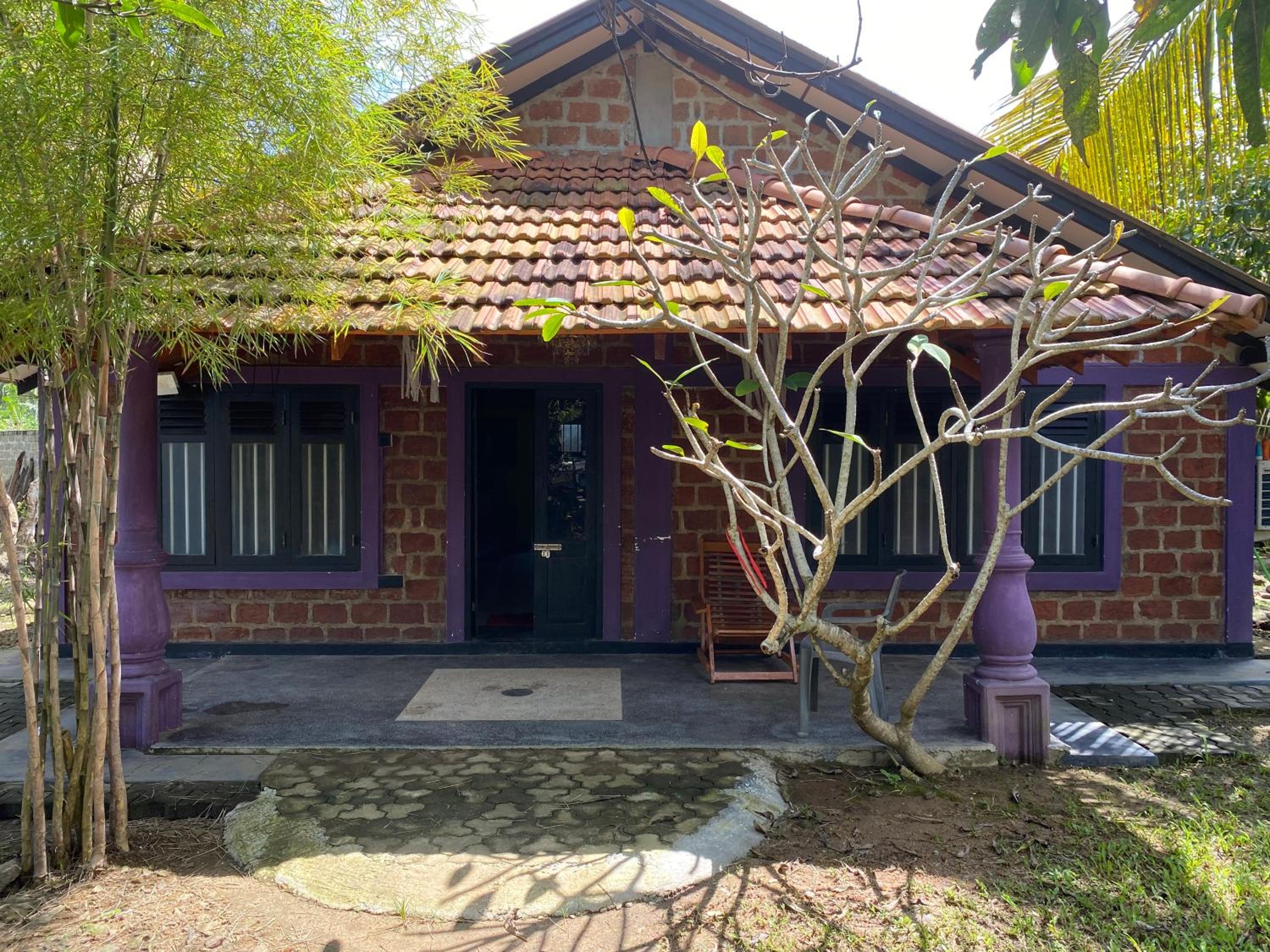 Red octopus villa view 2