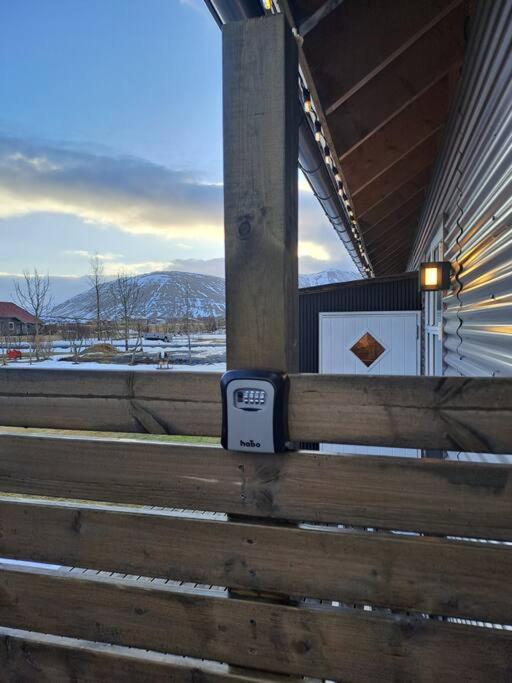 Nýlegur sumarbústaður/friðsæld