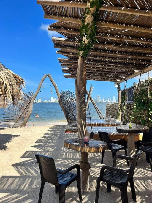Island-style lodging & beach club