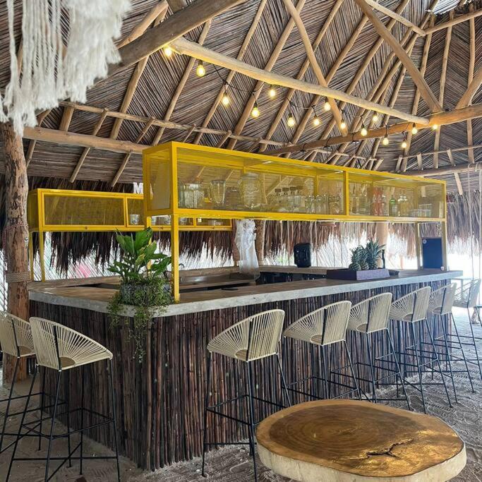 Island-style lodging & beach club