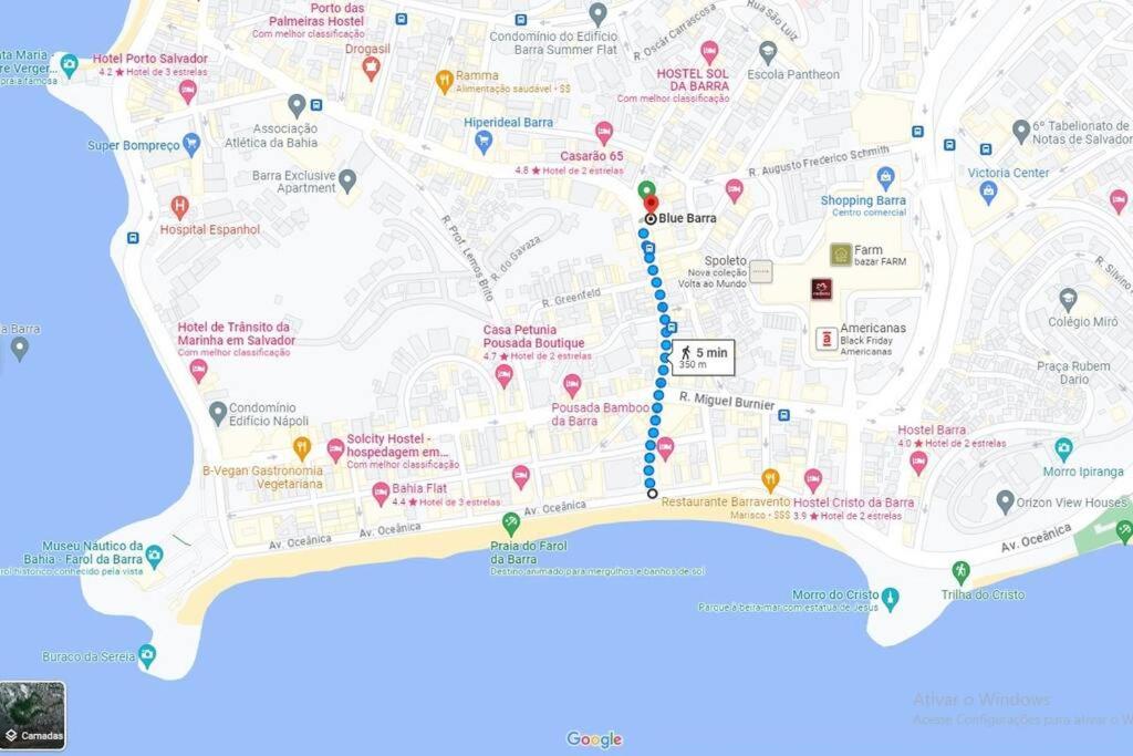 Flat na Barra para o Carnaval! Próximo do circuito Barra-Ondina!!!