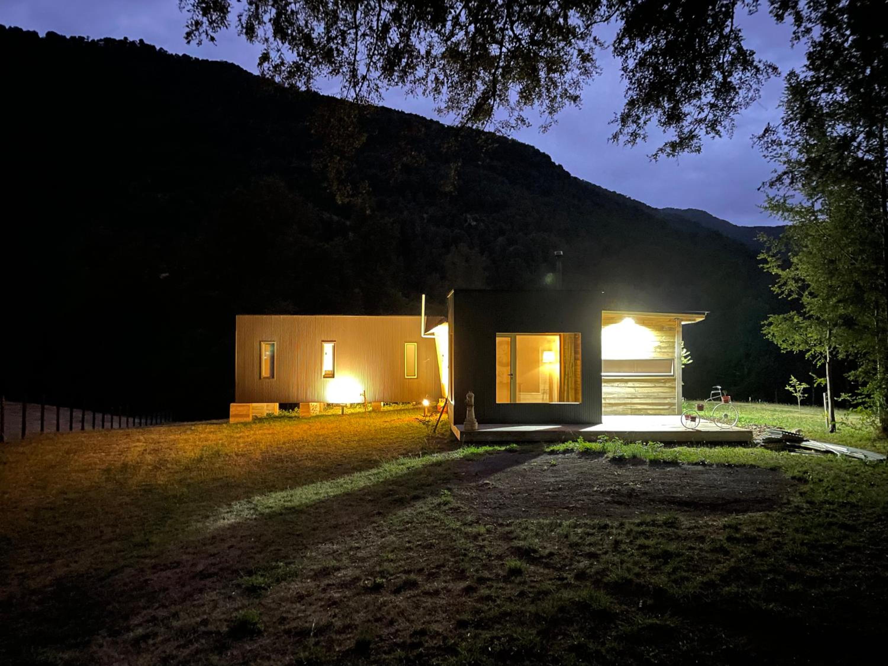 Refugio de montaña y termas en Pucón