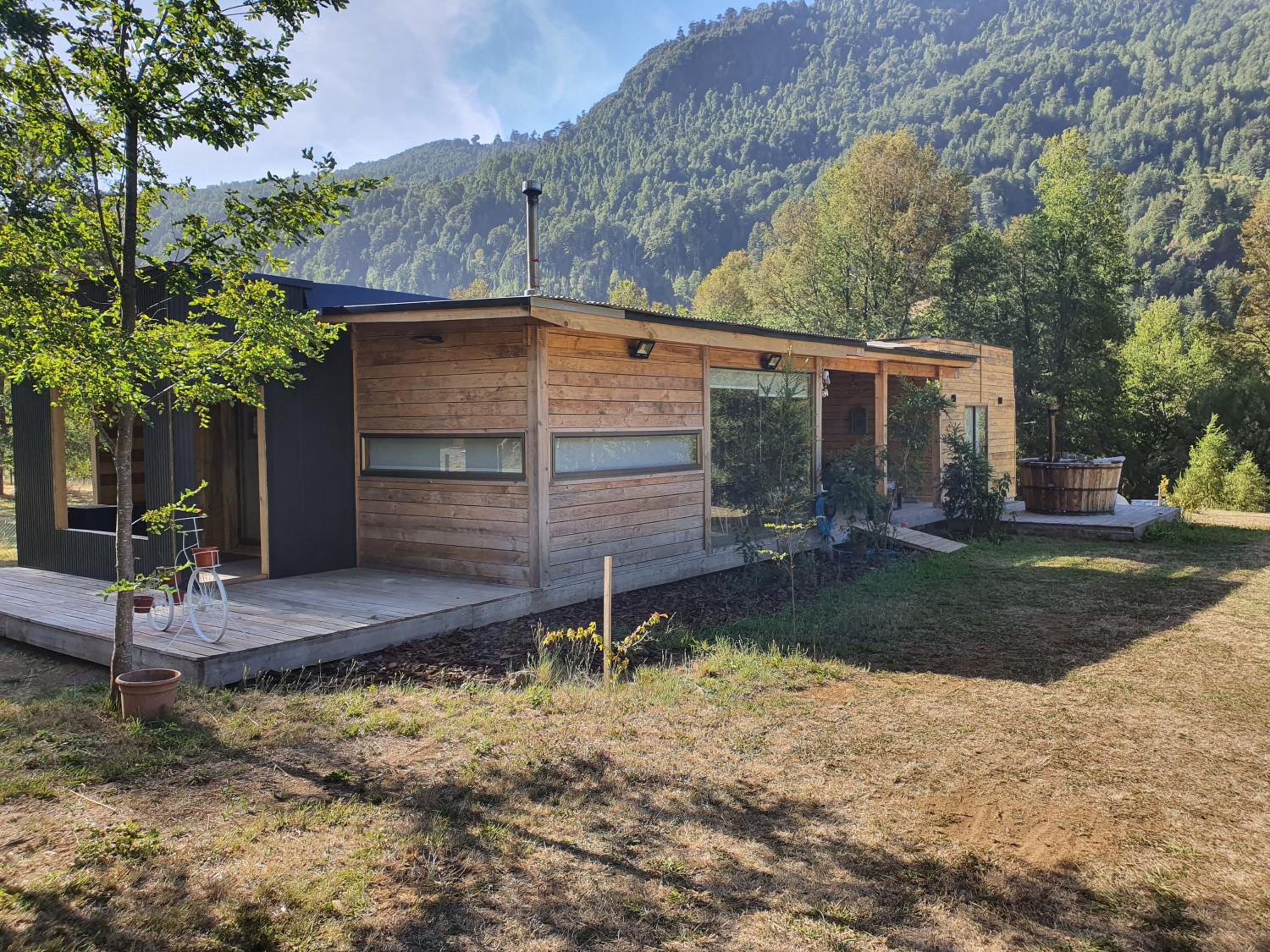 Refugio de montaña y termas en Pucón