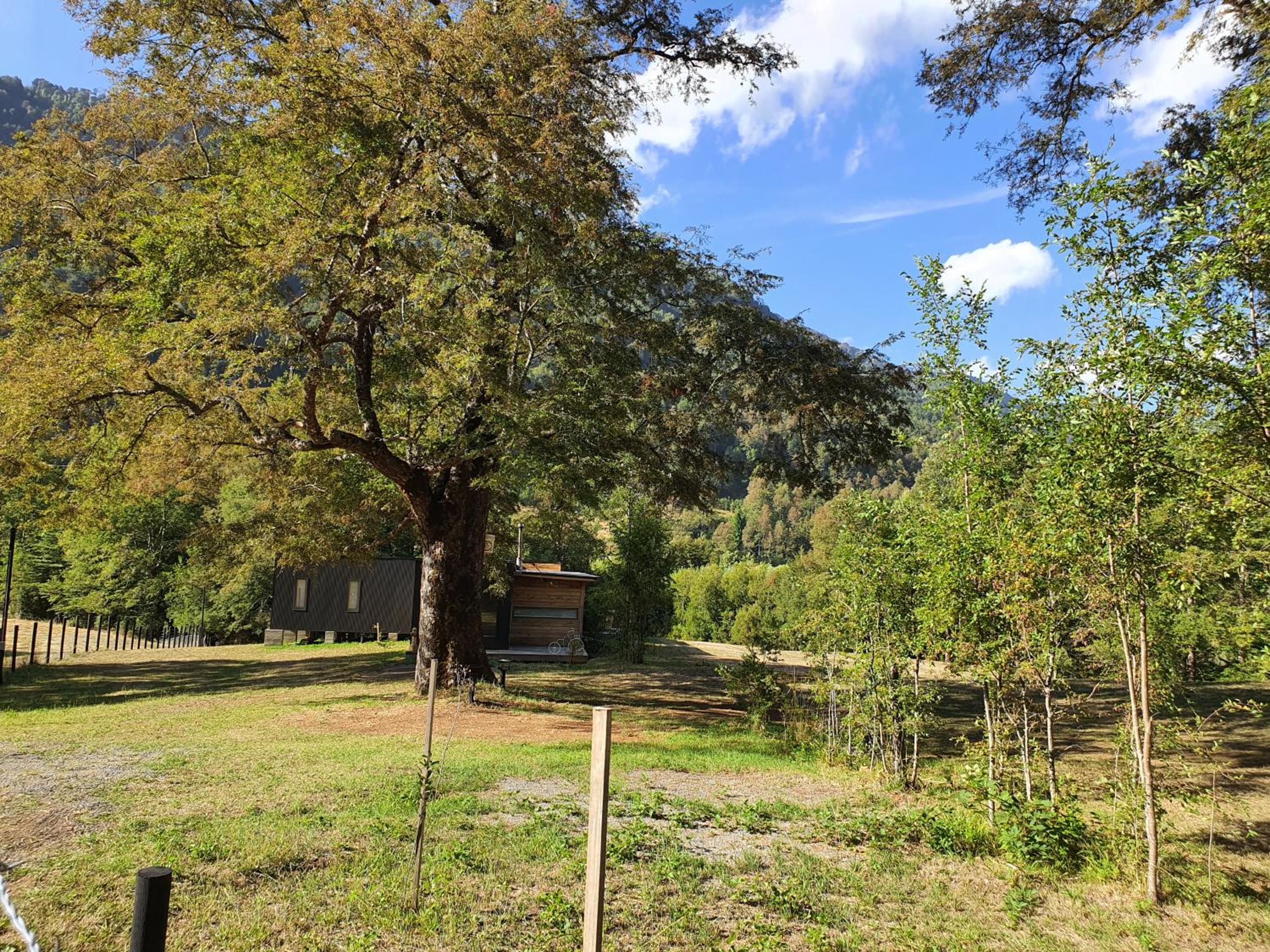 Refugio de montaña y termas en Pucón
