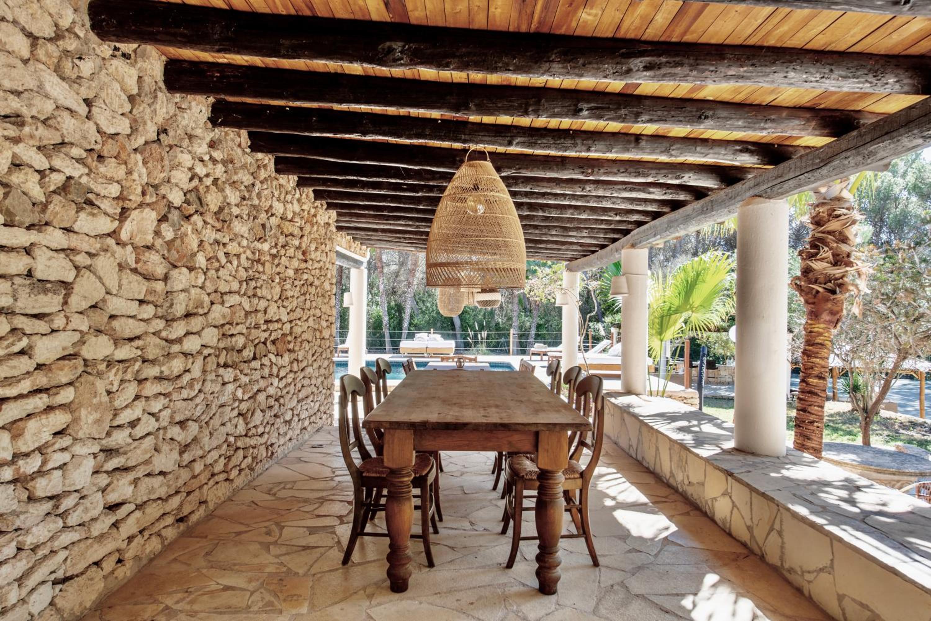 Villa Sa Tanca IBIZA located PUIG D'EN VAll, 6B , Pool , Tennis view 3