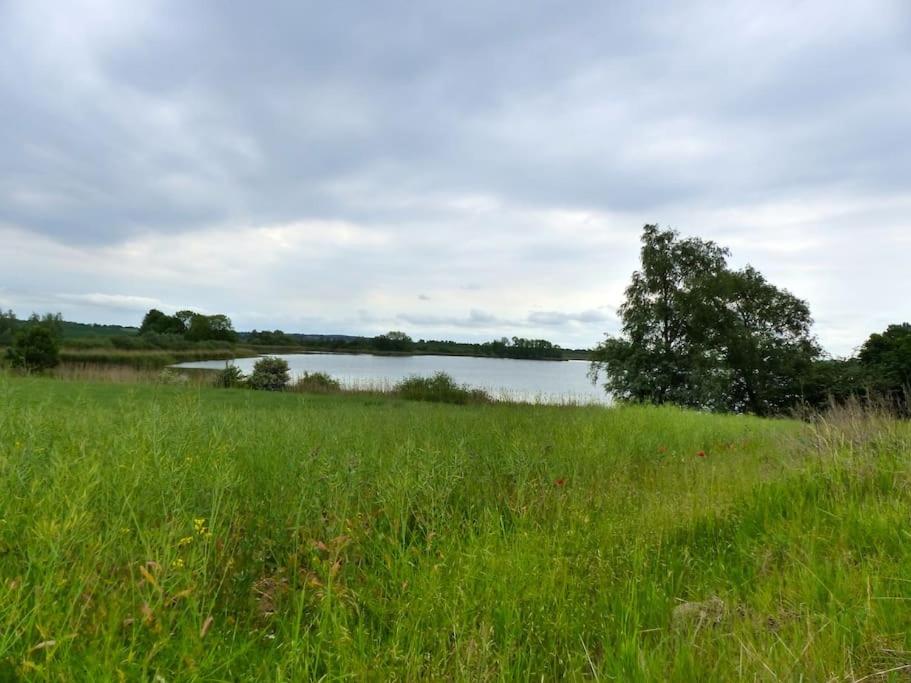 Ferienwohnung mit großem Garten und Blick zum See
