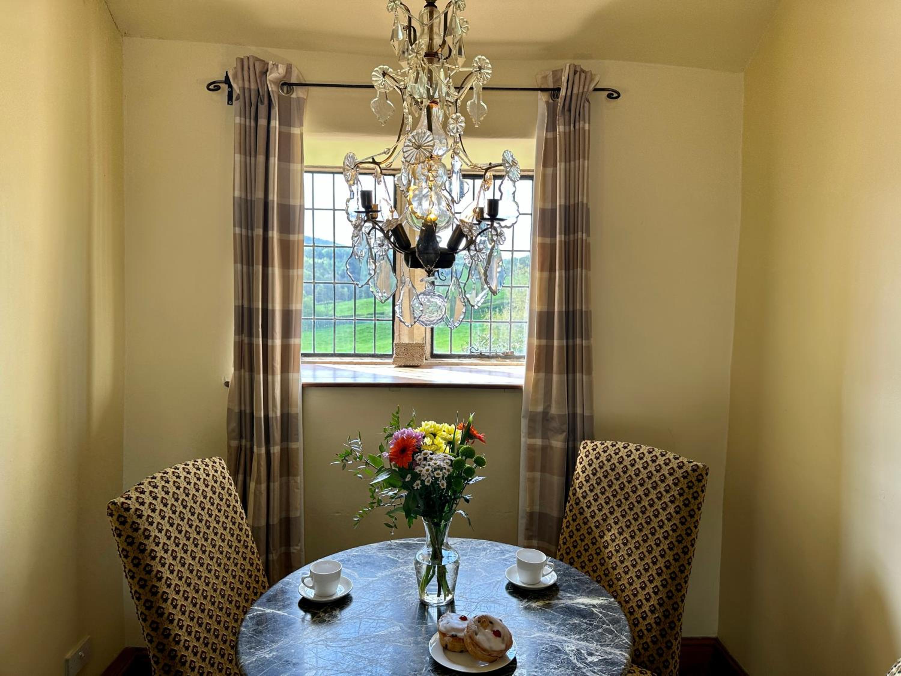 Derbyshire Cottage for 4, 1 hour per day private pool use view 2
