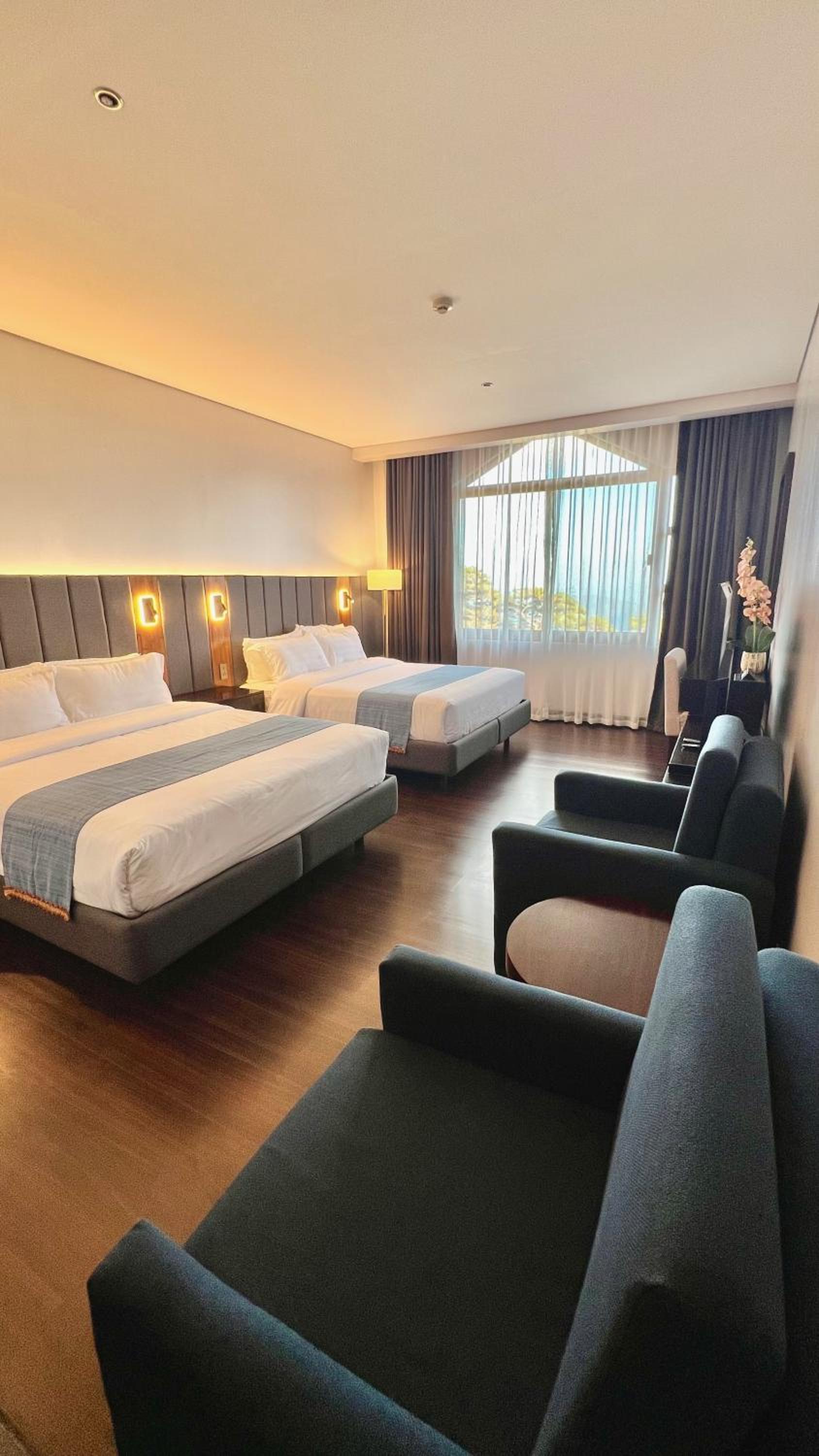 Mountain view room at Forest Lodge Hotel, Camp John Hay-Private unit 549 view 3