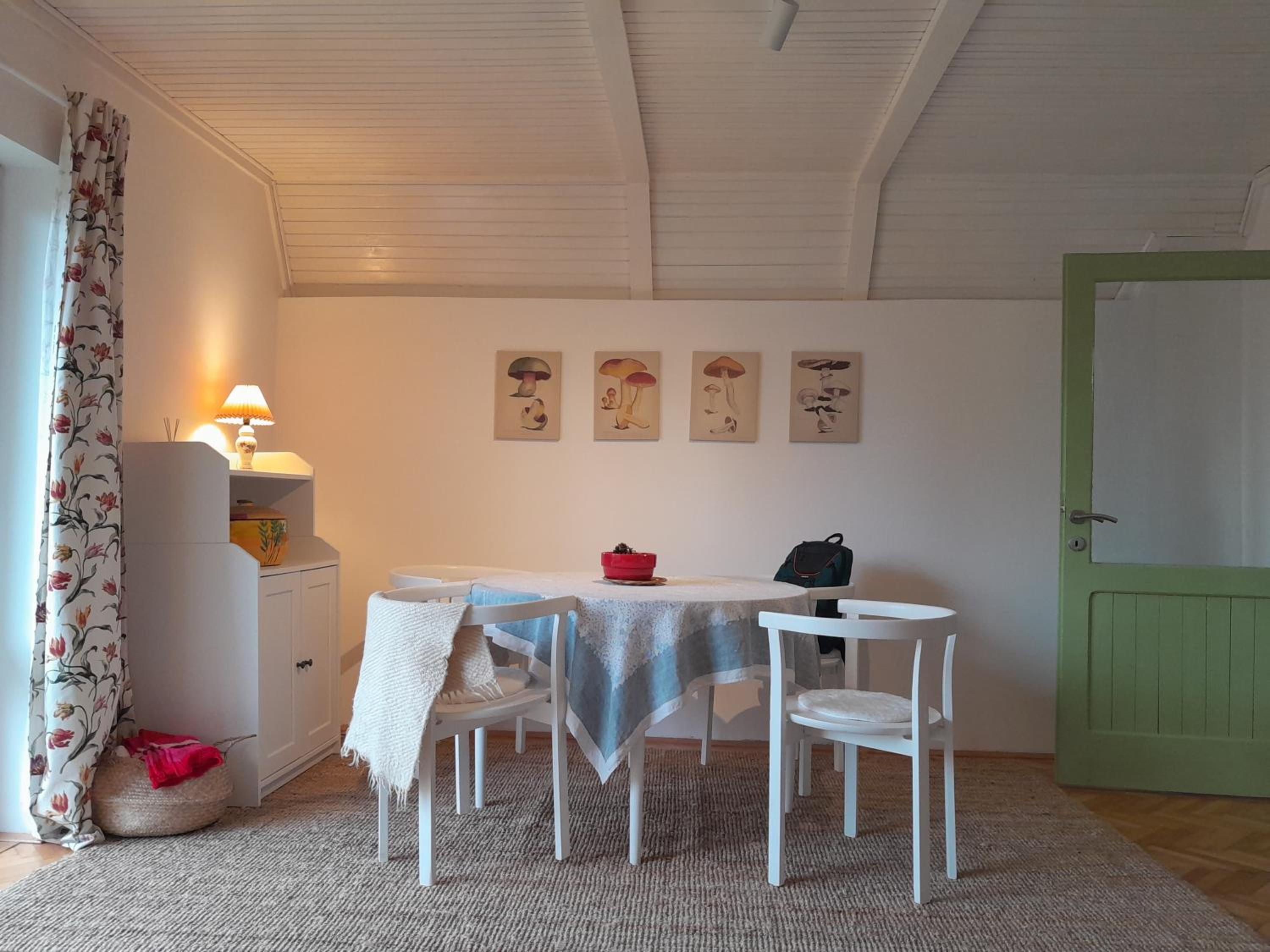 Pine tree cottage view 2
