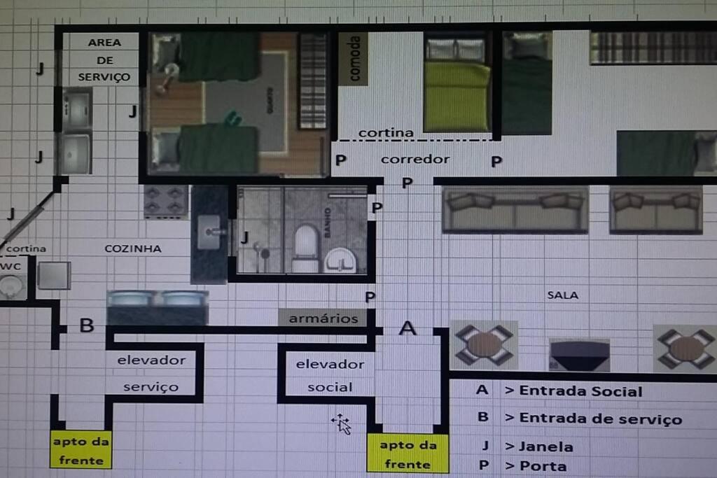 Av Paulista - apto grande - 82 m2