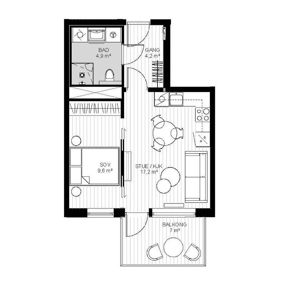 Demims Apartments Lorenskog -- 15mins from Oslo city centre view 2