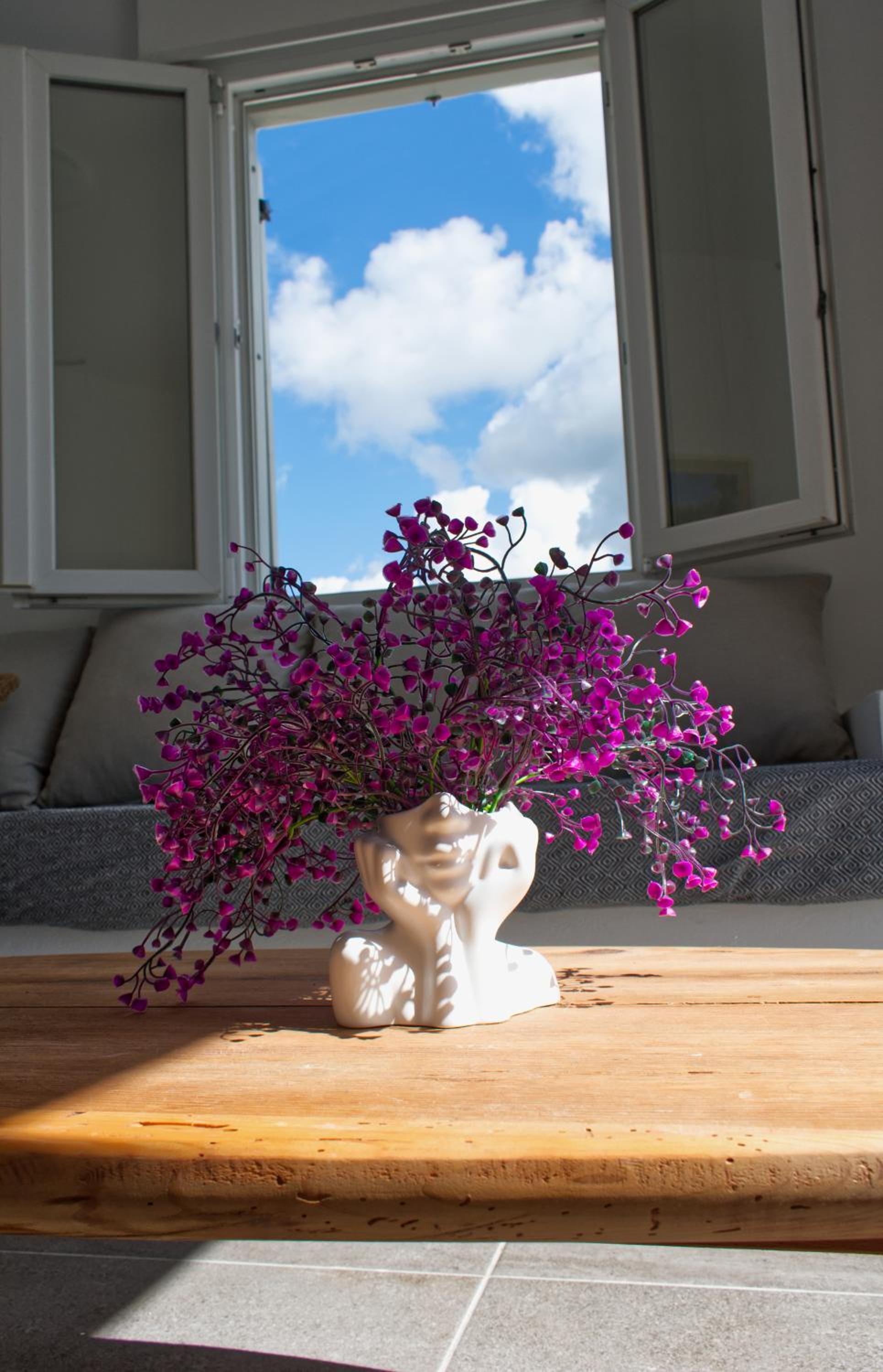 Beach Walking Distance Spacious apartment with Balcony - Esencia Naxian Suites view 5