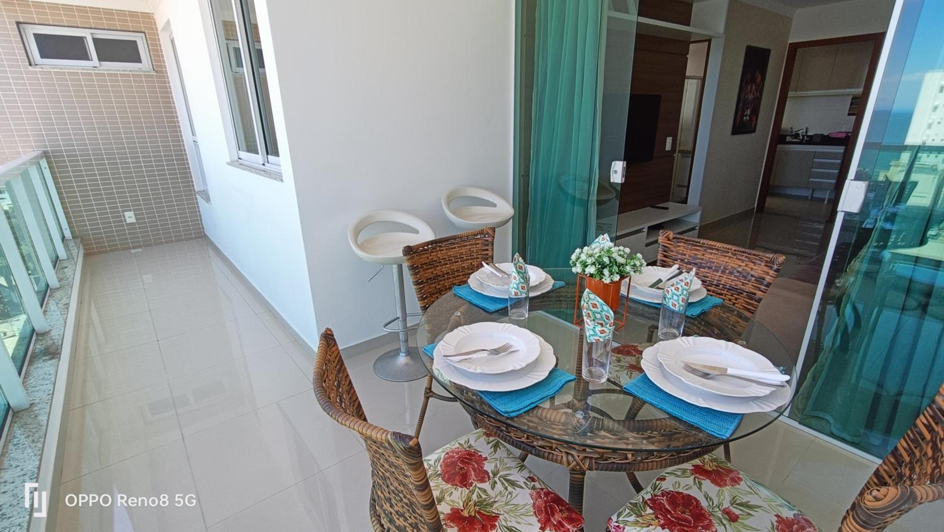 Magnifico apto com vista para o mar, 2 quartos, máximo 6 pessoas!!!