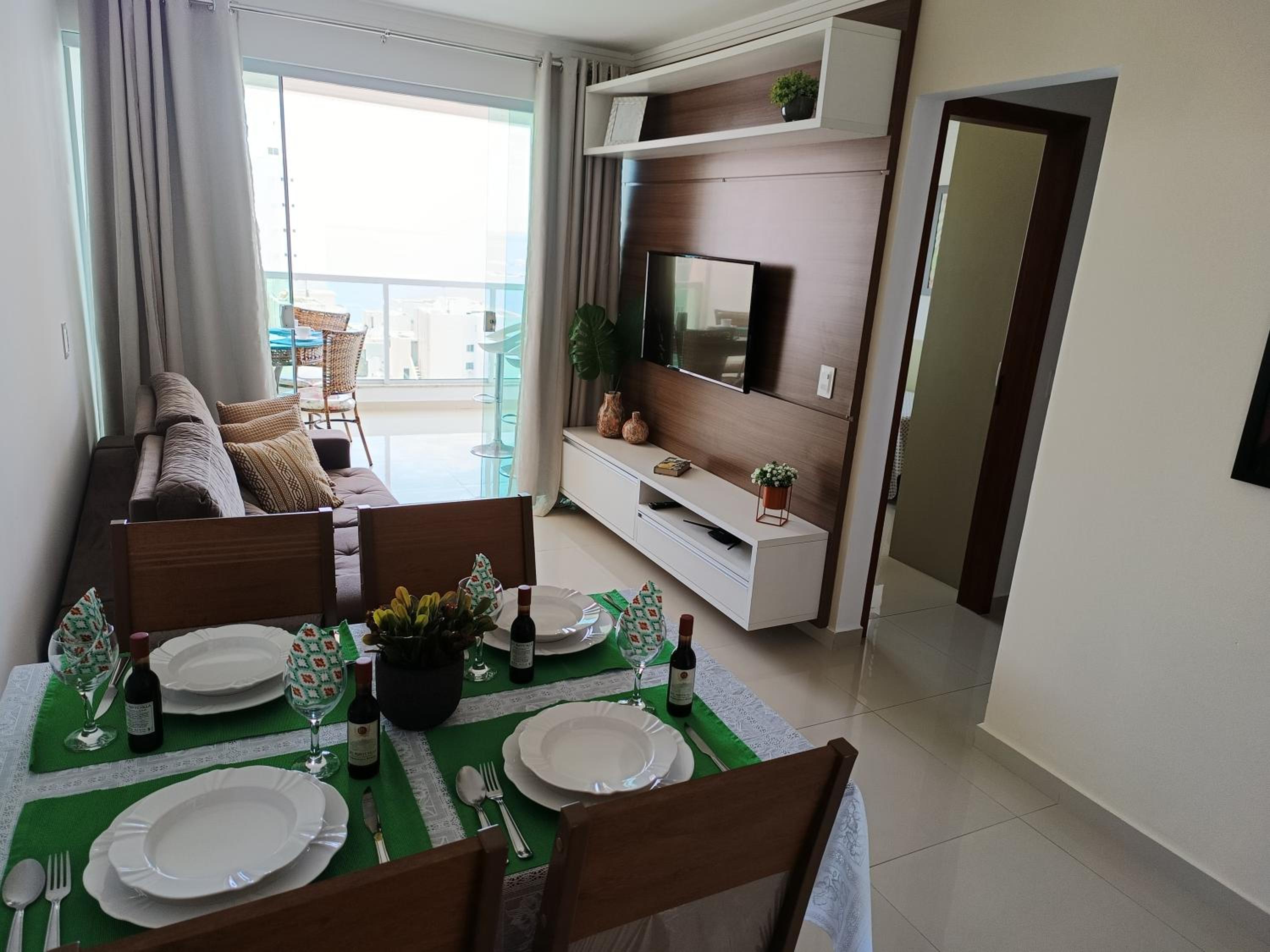 Magnifico apto com vista para o mar, 2 quartos, máximo 6 pessoas!!!