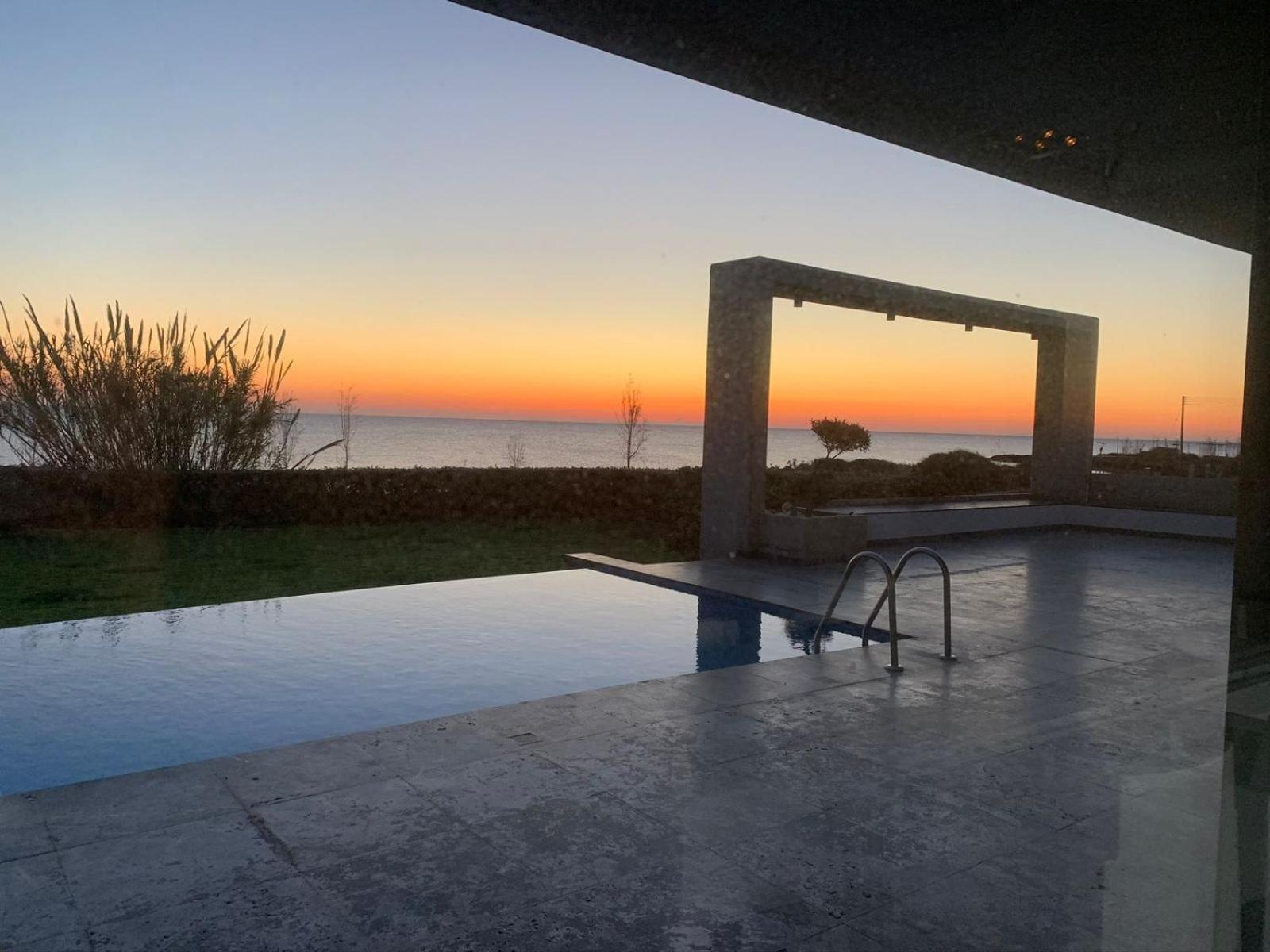 Luxury villa by the sea with heated pool