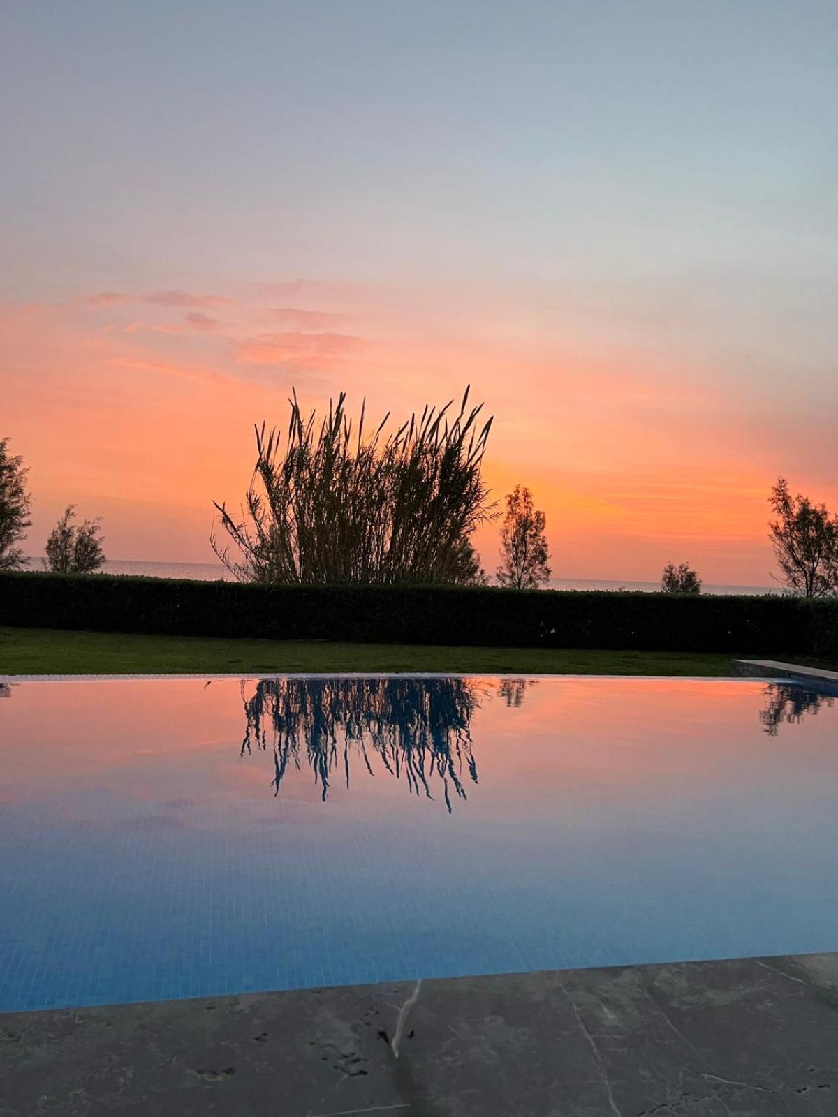 Luxury villa by the sea with heated pool