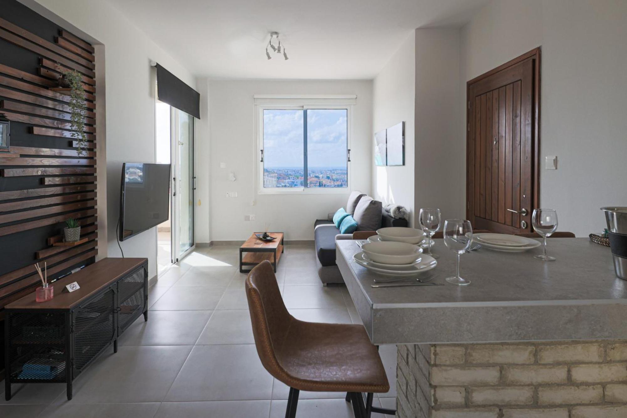 Eden Blue-Horizon 1B, Paphos, Sea View, Pool