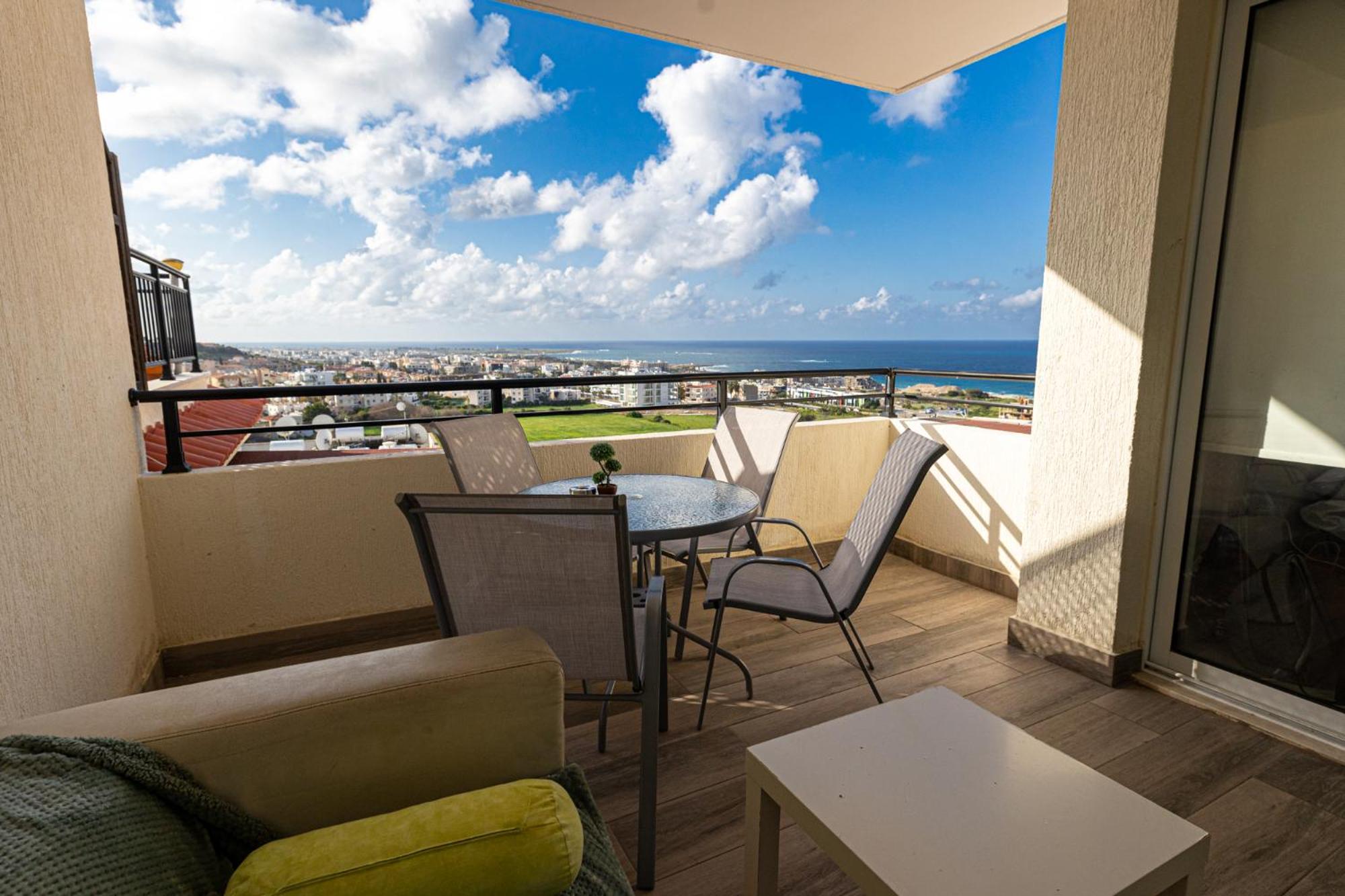 Eden Blue-Horizon 1B, Paphos, Sea View, Pool