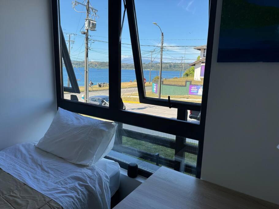 Acogedor depa con piscina frente al Lago Llanquihue