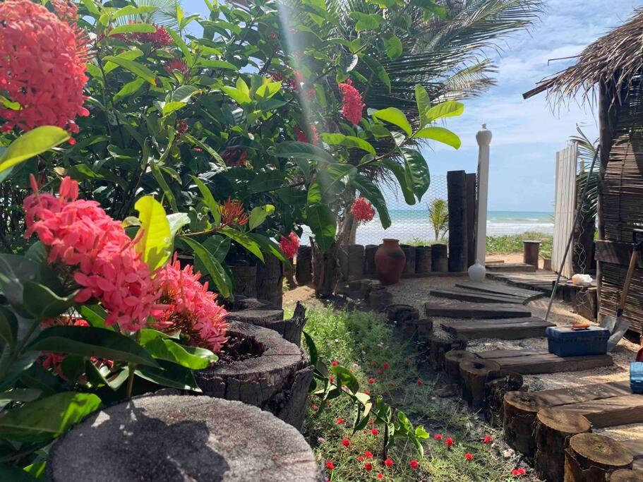 Bela casa de praia beira mar