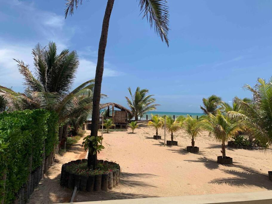 Bela casa de praia beira mar