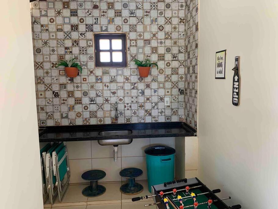 Bela casa de praia beira mar