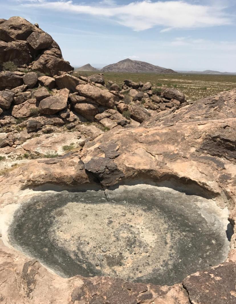 Hueco Sandbox-National Park-Outdoor Tub-Desert-Climbing view 2