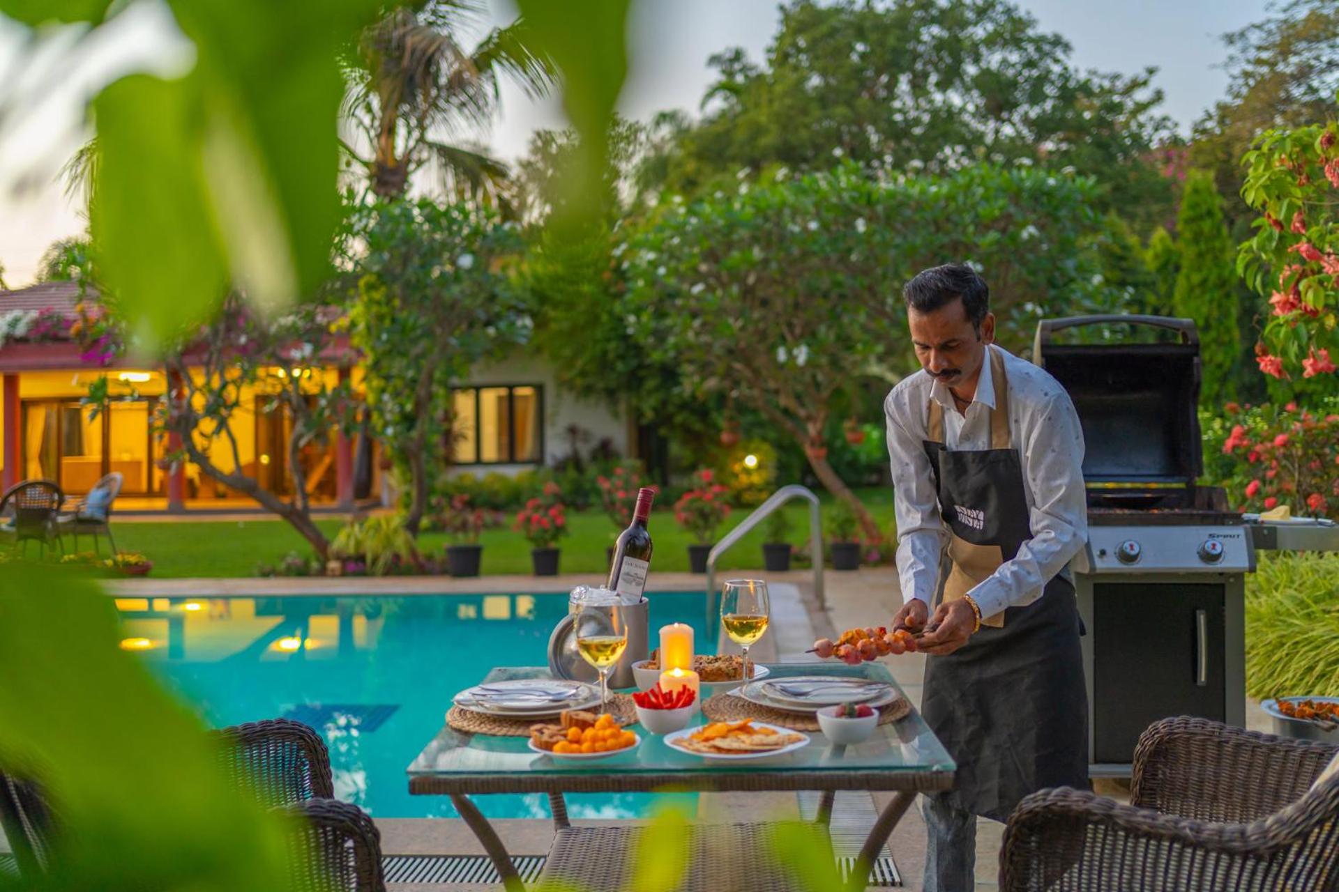 StayVista at Moksh Villa - BBQ & Jacuzzi view 3