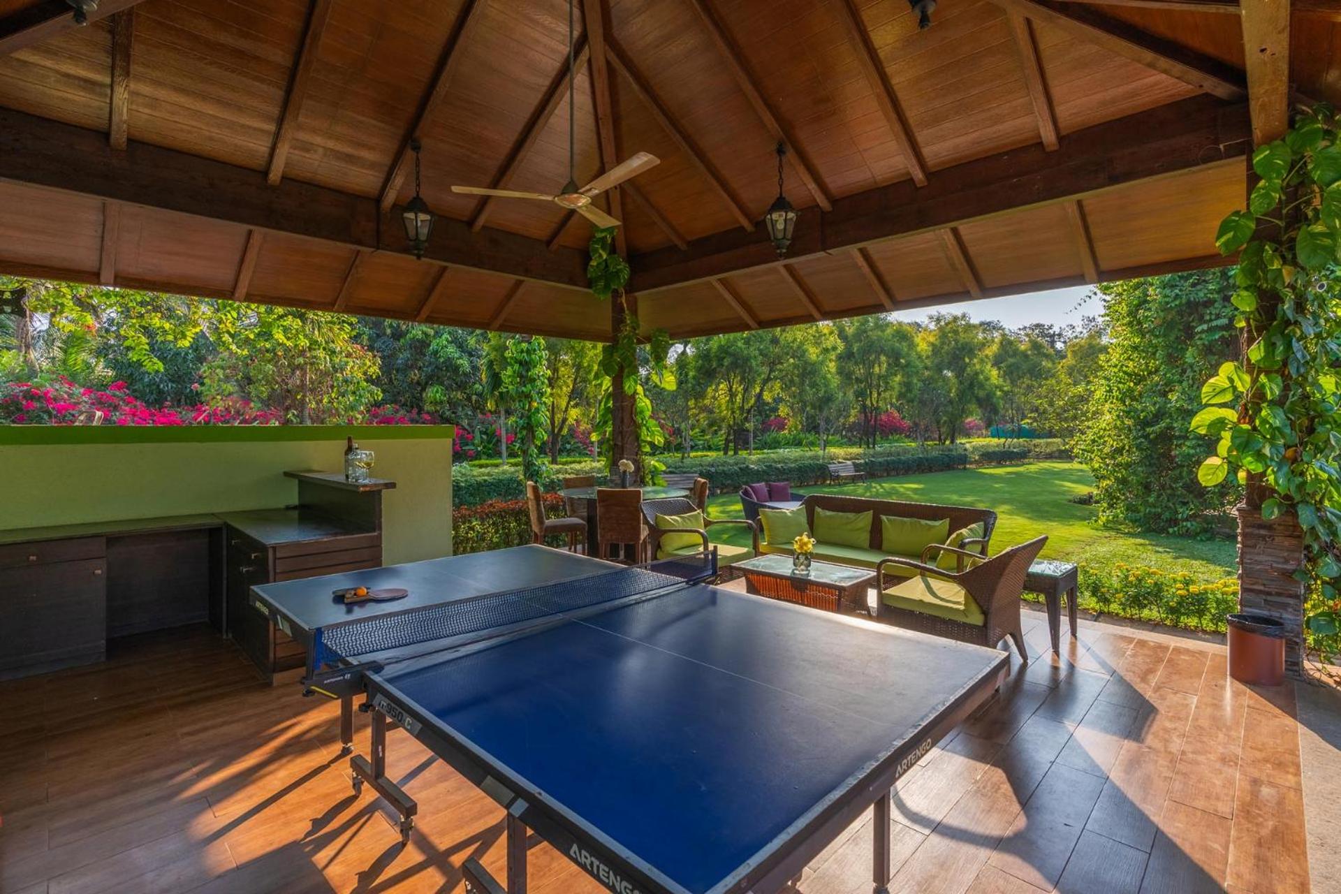 StayVista at Moksh Villa - BBQ & Jacuzzi view 5