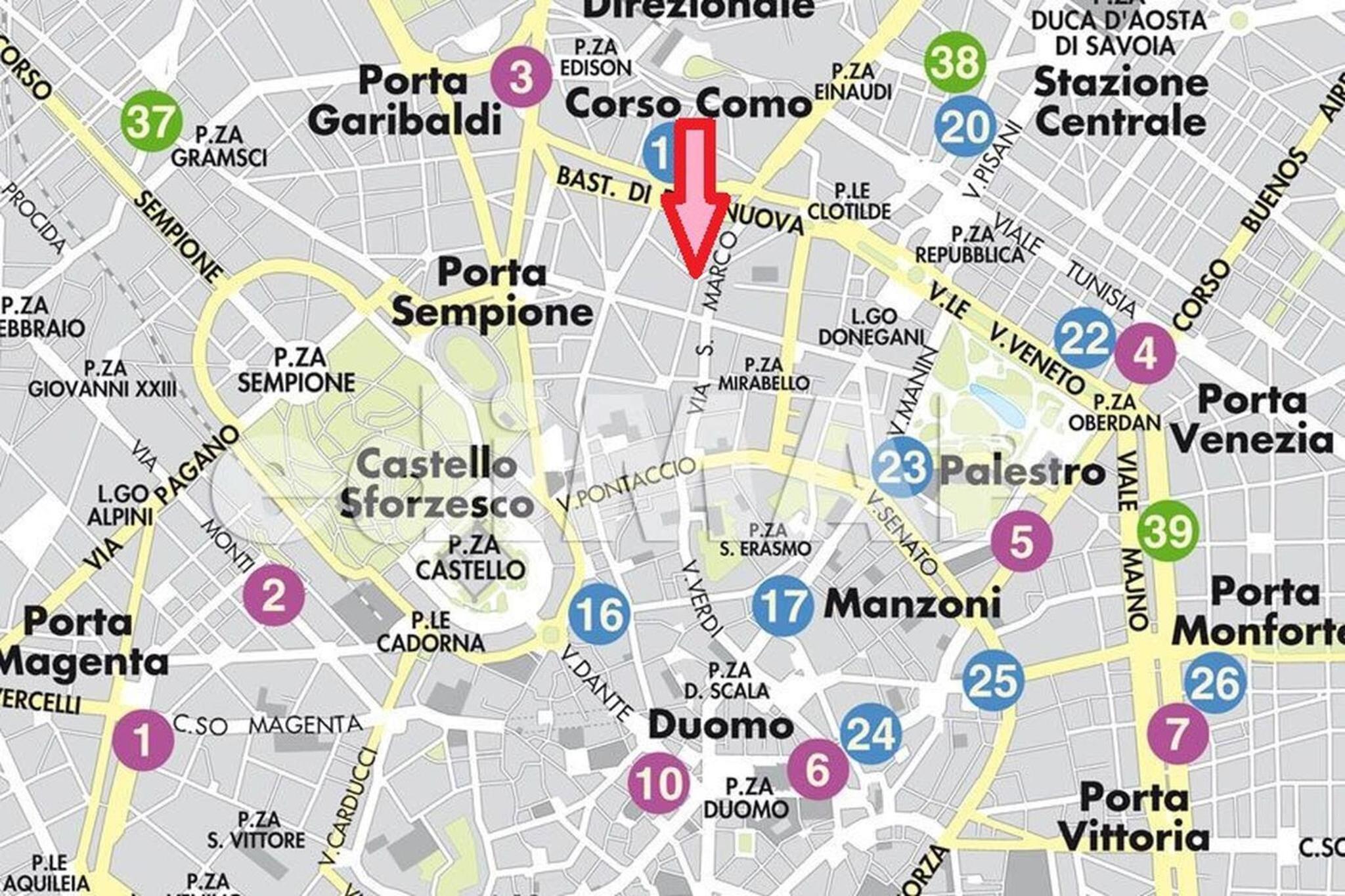 Milan City Center Apartment Eco-ChicSmart - Brera Garibaldi Zone 1 - The Tube