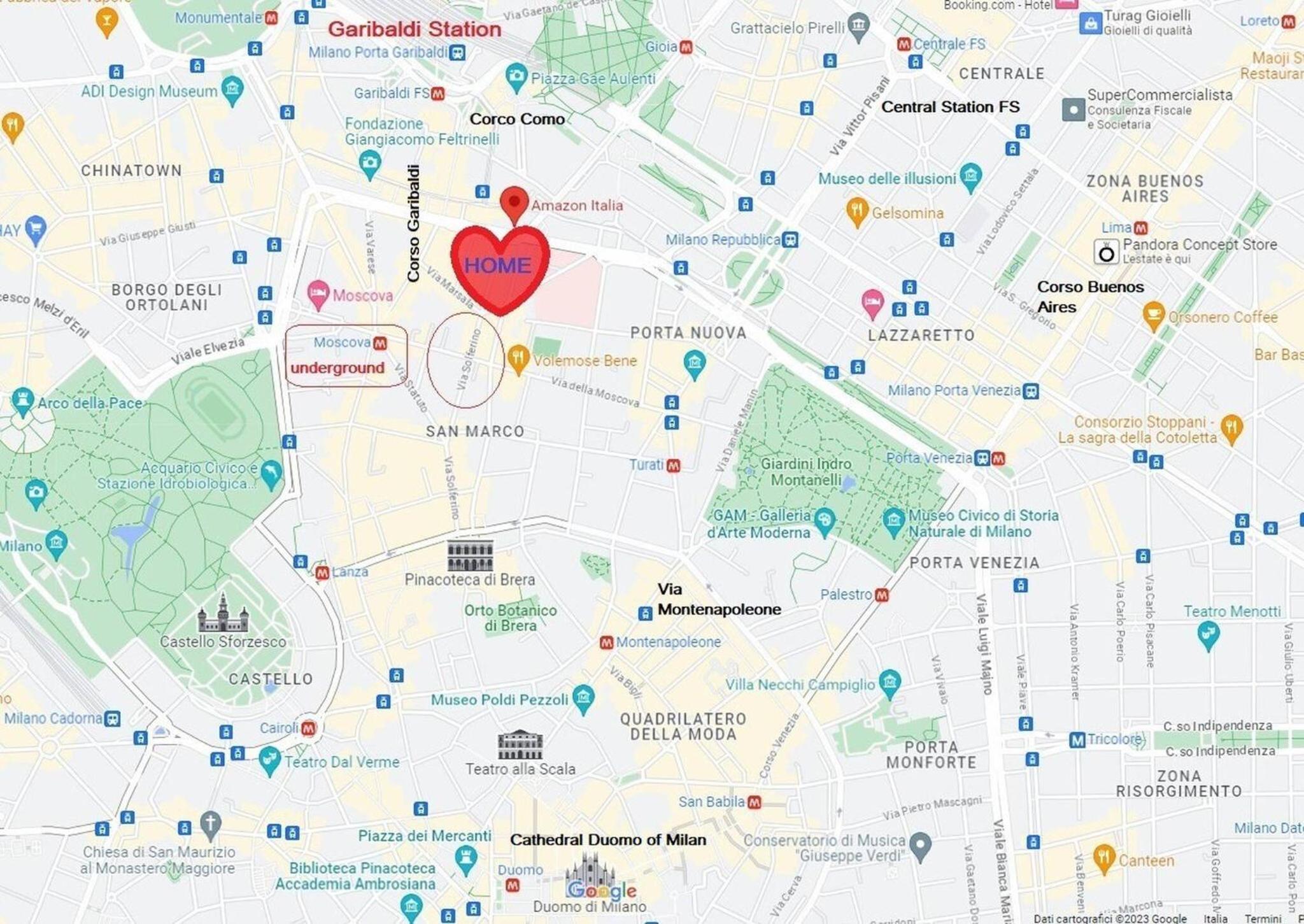 Milan City Center Apartment Eco-ChicSmart - Brera Garibaldi Zone 1 - The Tube