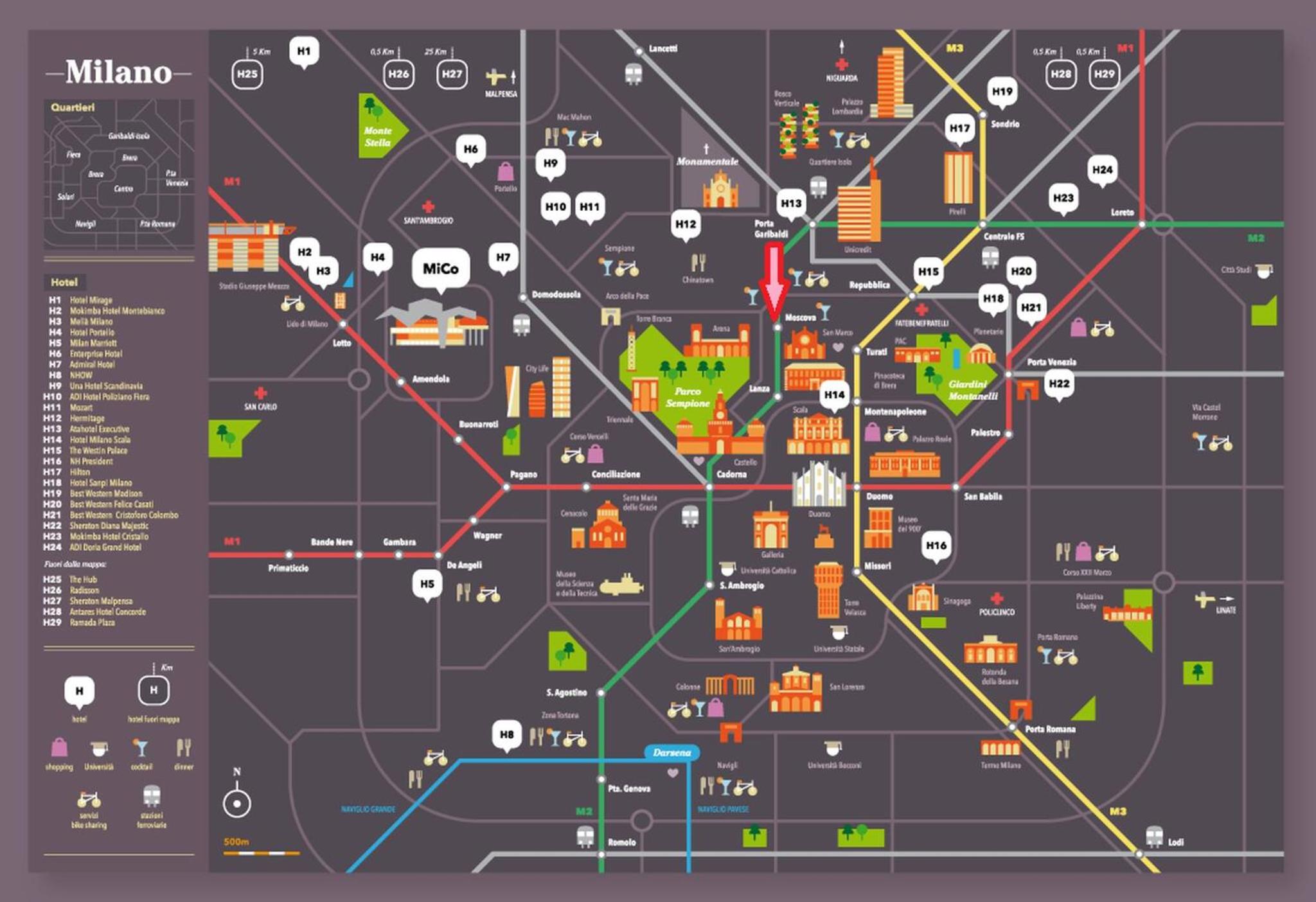 Milan City Center Apartment Eco-ChicSmart - Brera Garibaldi Zone 1 - The Tube