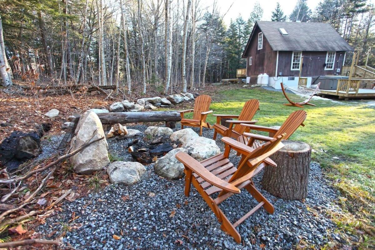 Dream Stratton Forest Cabin with Hot Tub and Fast WiFi view 4