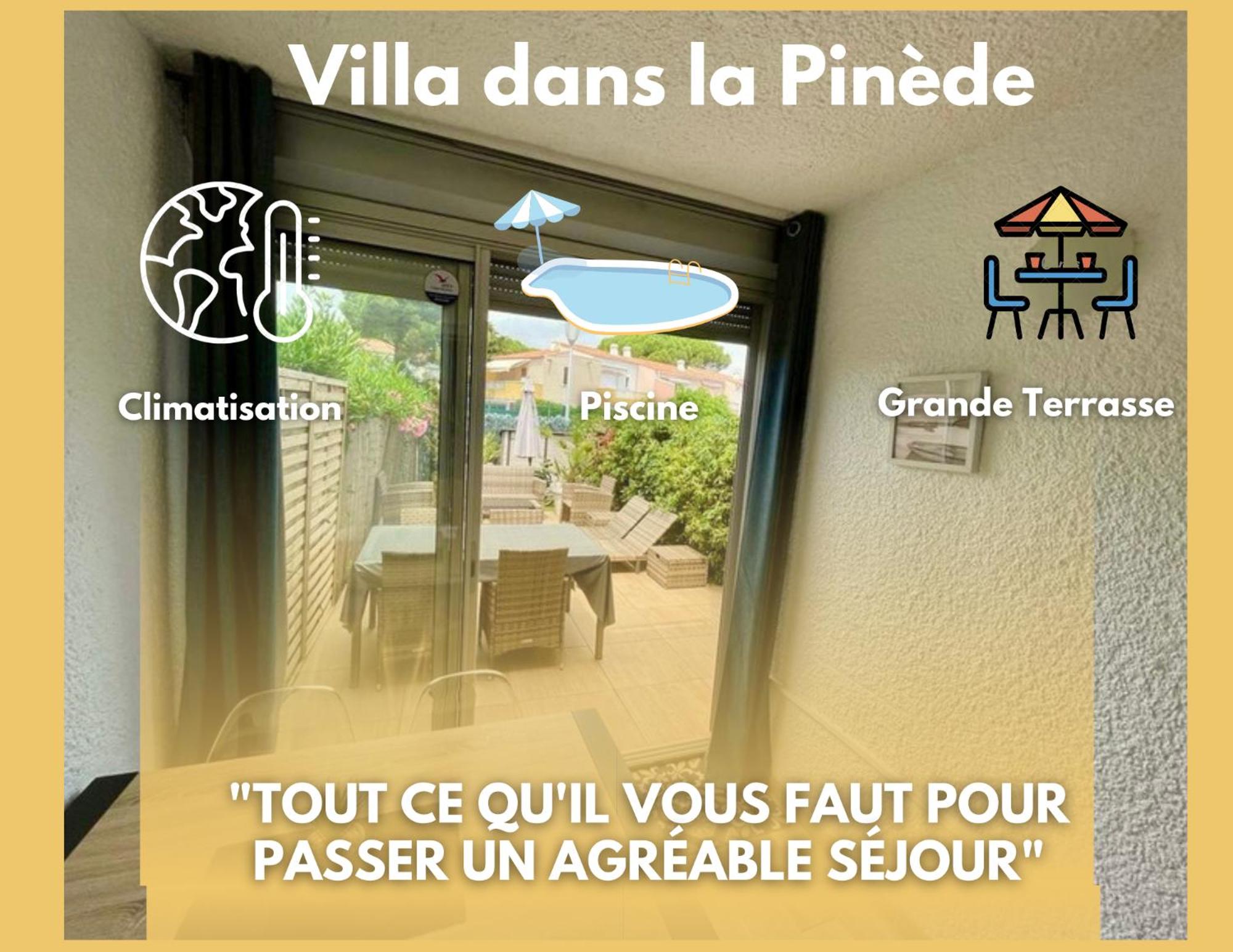 Villa dans la Pinède