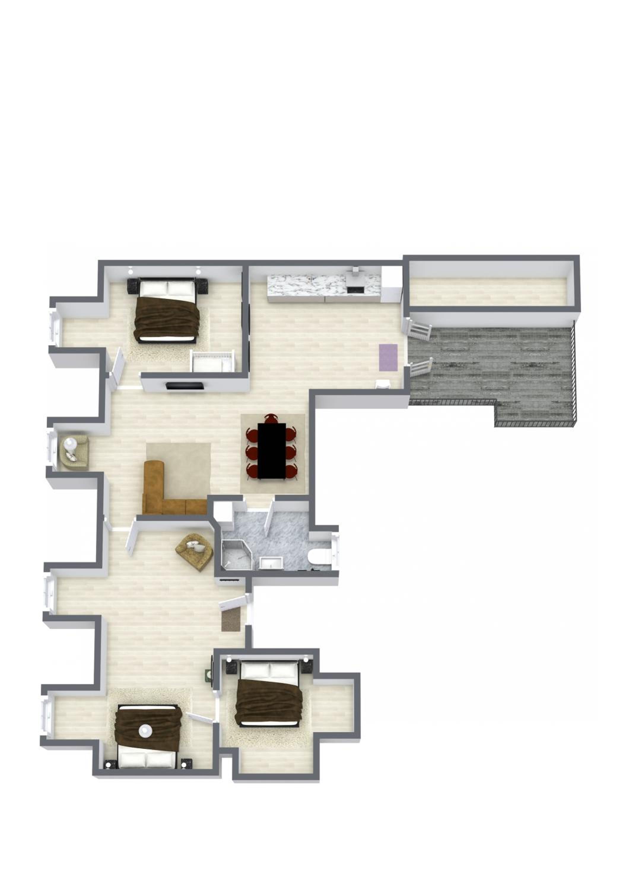 Luxury Apartment w Privat Rooftop Terrace - CPH C view 2
