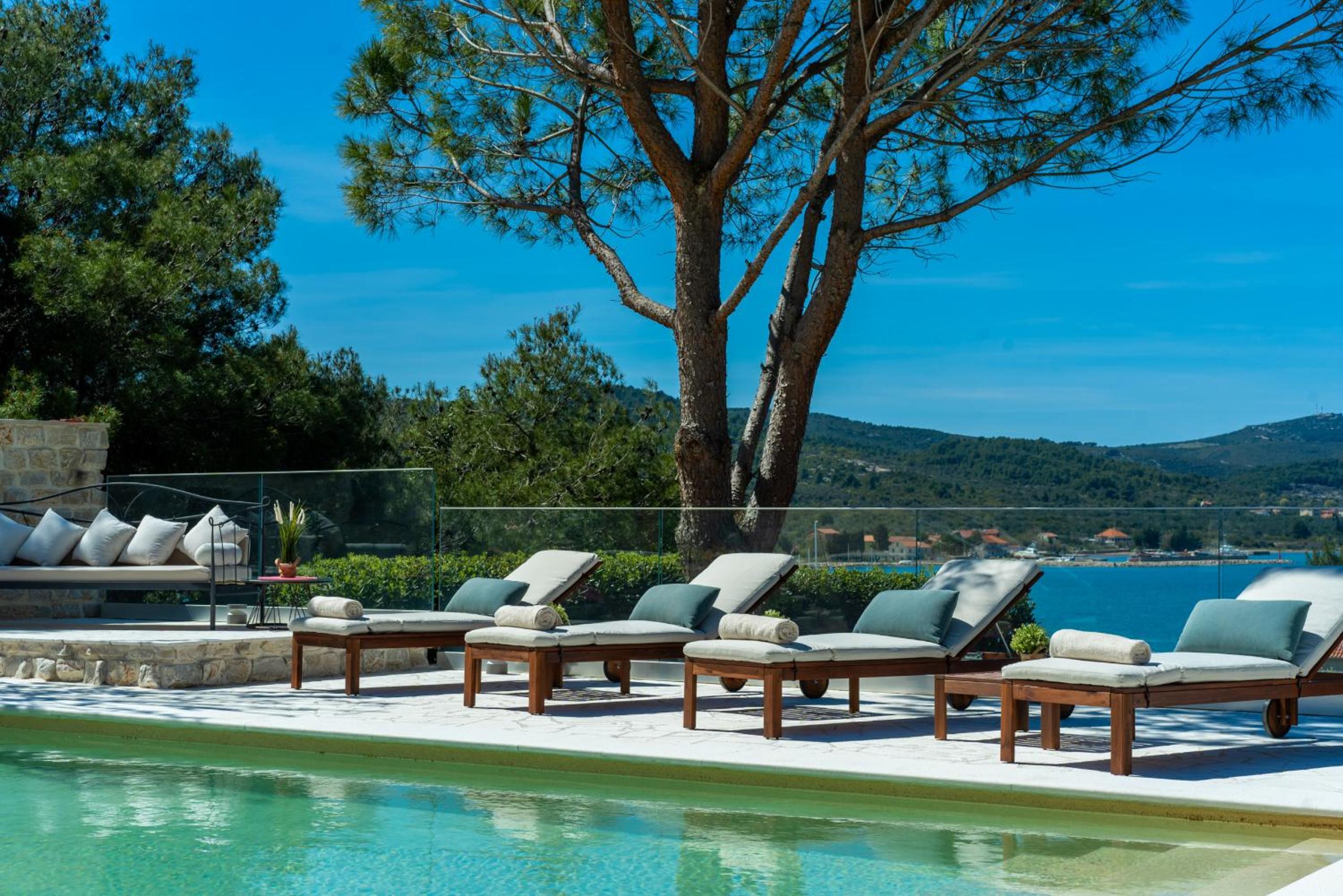 Villa Barotul with pool view 2