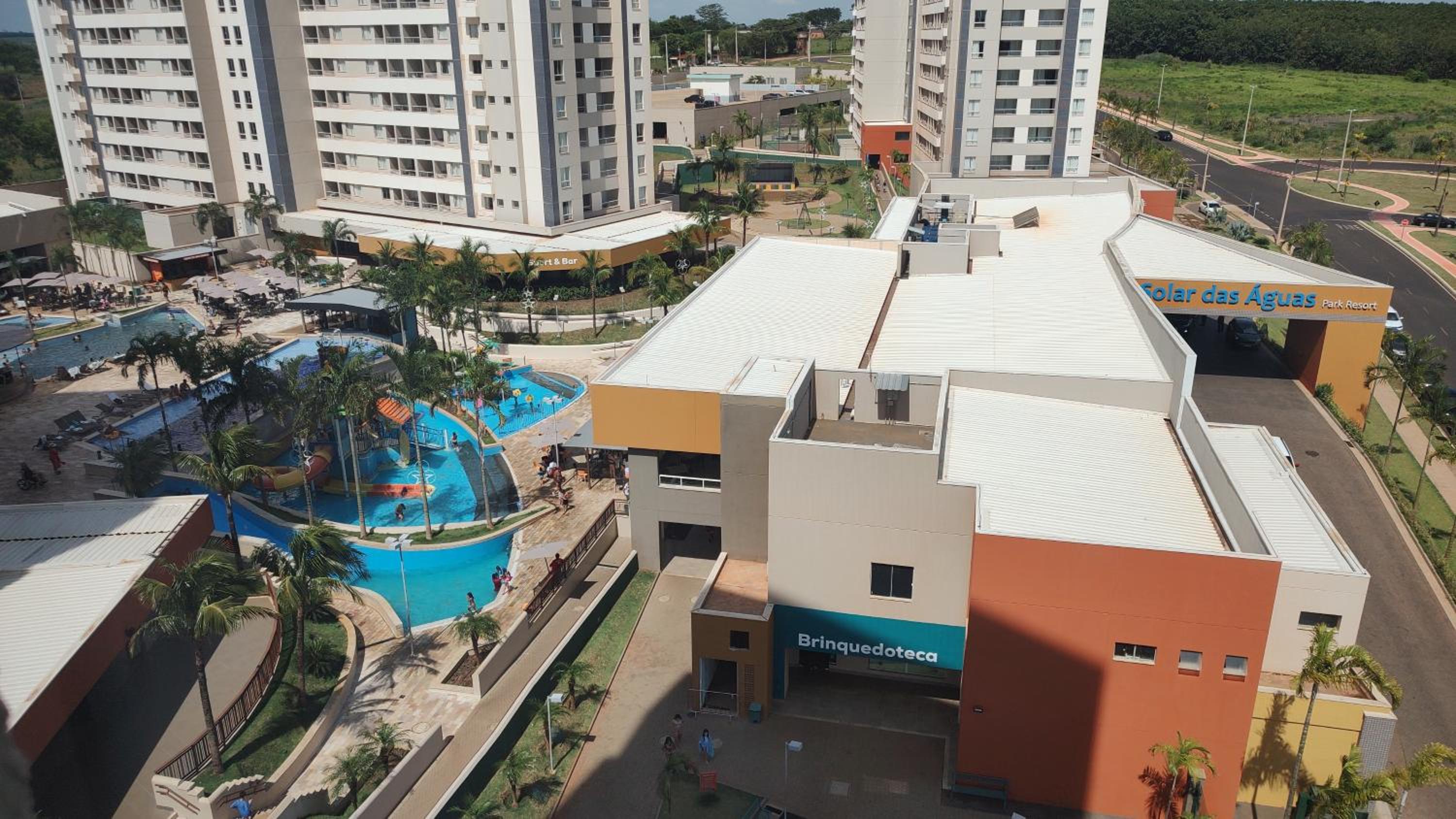 Solar das Águas - Resort Em Olimpia - Ap 2 quartos