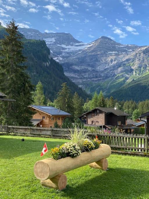 1 room apt, kitchen, patio, in beautiful chalet