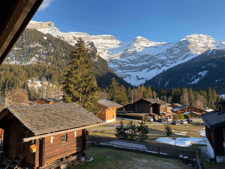 1 room apt, kitchen, patio, in beautiful chalet